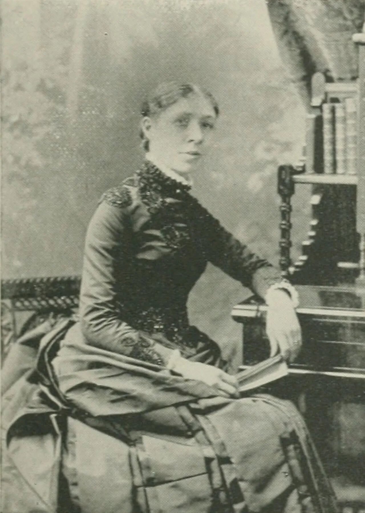 Porträt von Esther E. Baldwin (1840–1910) – Gedenkseite