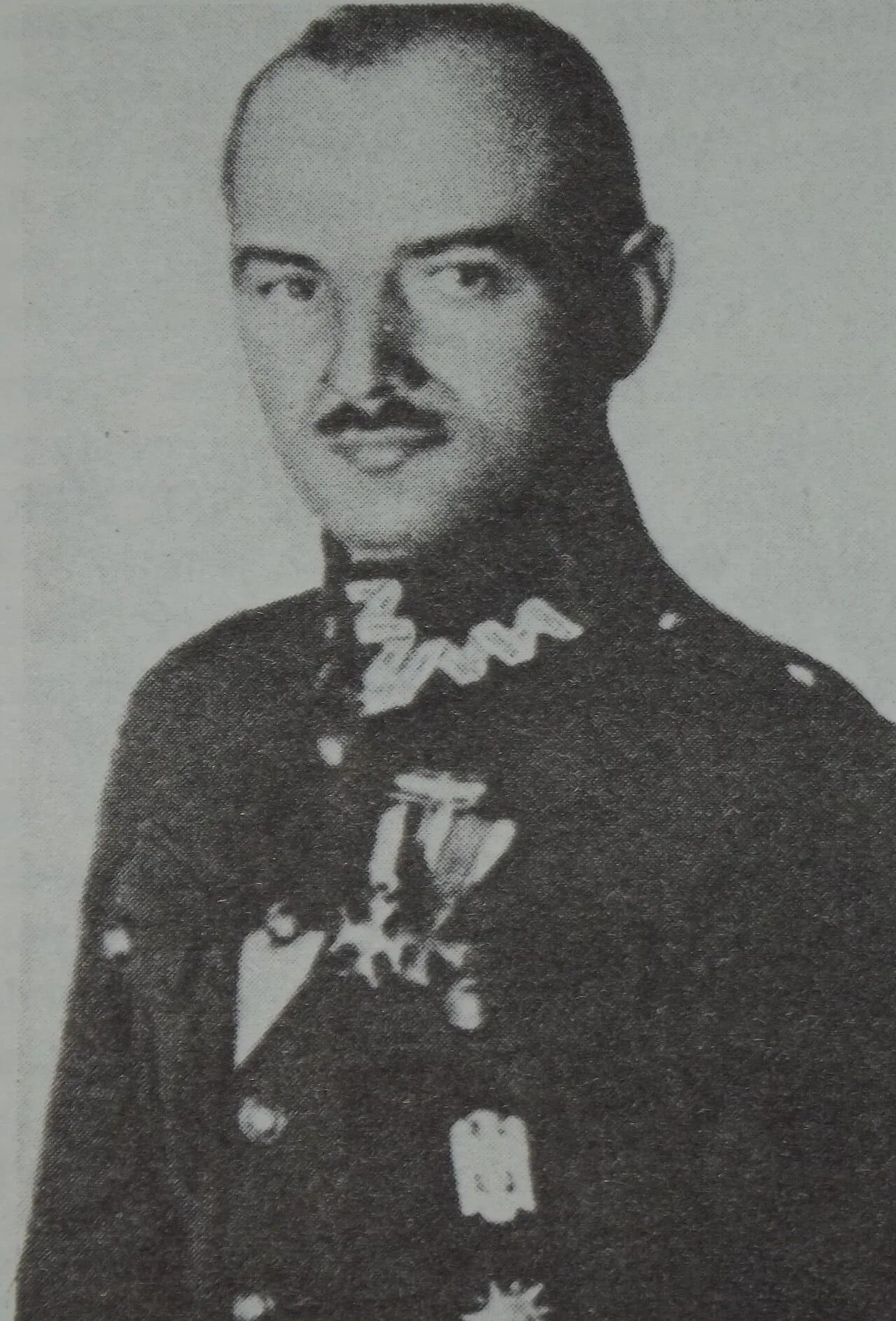 Porträt von Józef Michalski (1889–1947) – Gedenkseite