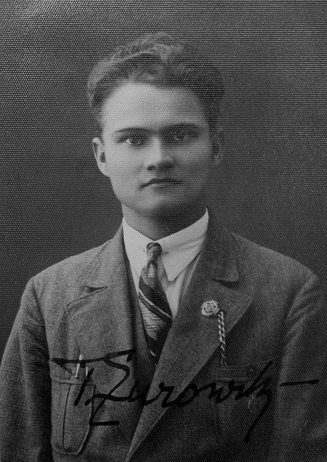 Porträt von Tadeusz Żurowski (1908–1985) – Gedenkseite