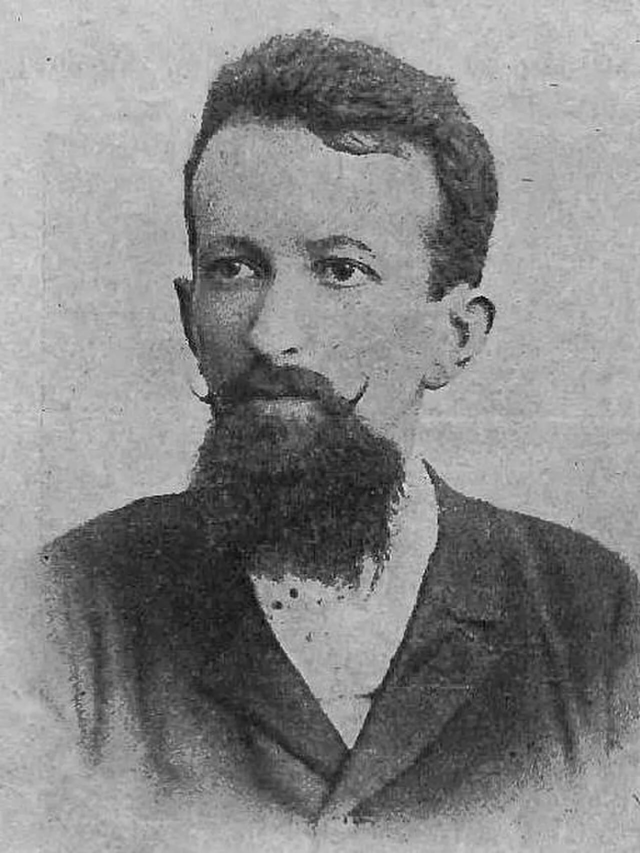 Porträt von Józef Bornstein (1867–1907) – Gedenkseite