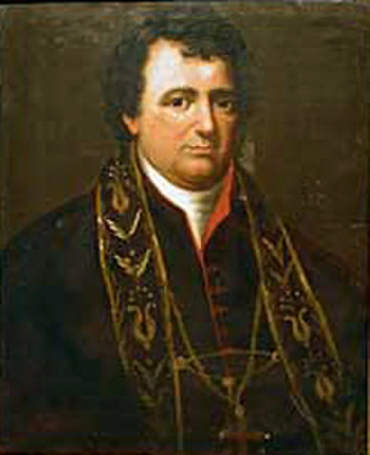 Porträt von Benedict Joseph Fenwick (1782–1846) – Gedenkseite