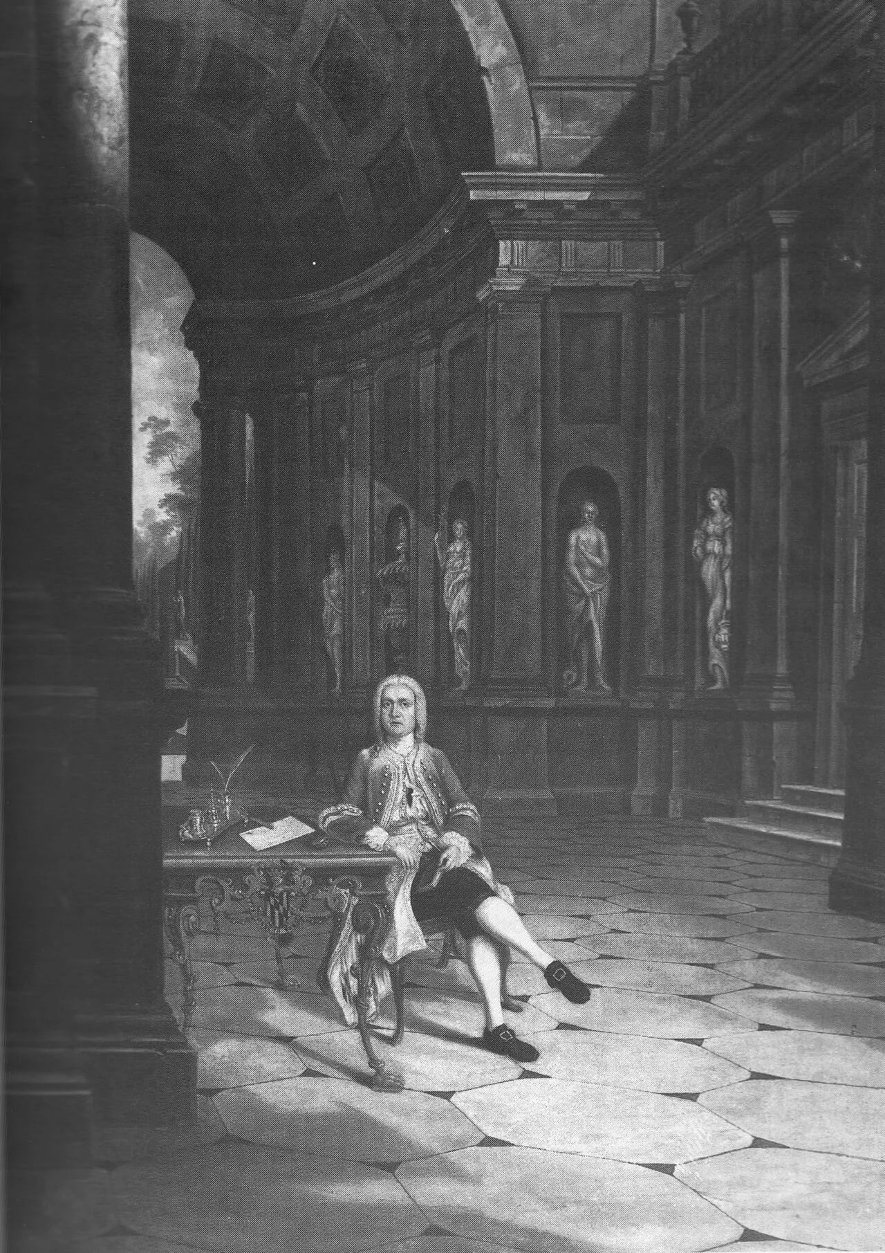 Porträt von Benedict Leonard Calvert (1700–1732) – Gedenkseite