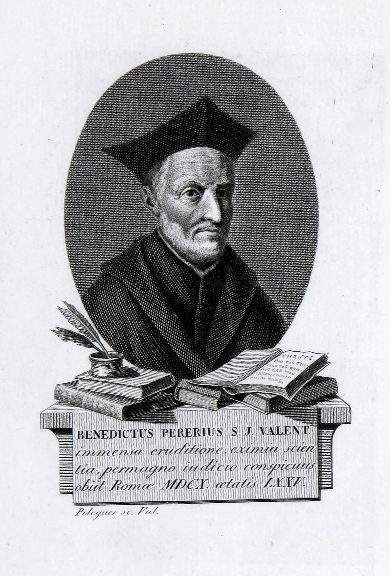 Portrait of Benedict Pereira (1535–1610) – memorial page