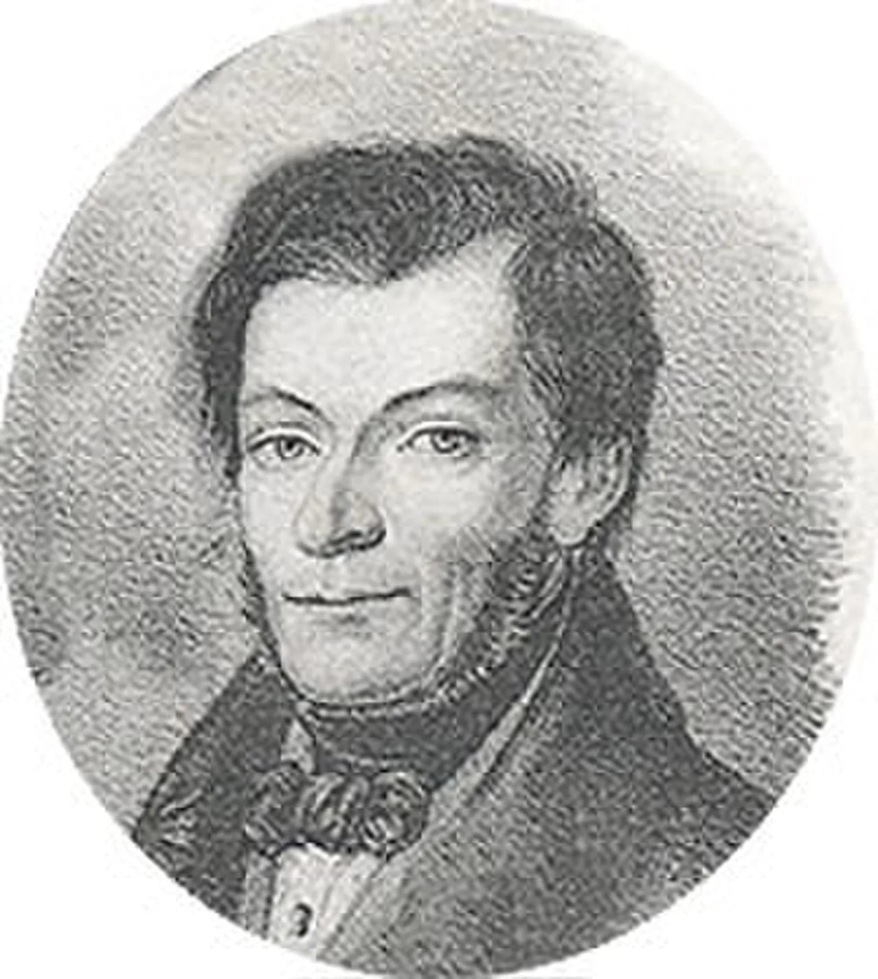 Porträt von Bengt Fredrik Fries (1799–1839) – Gedenkseite