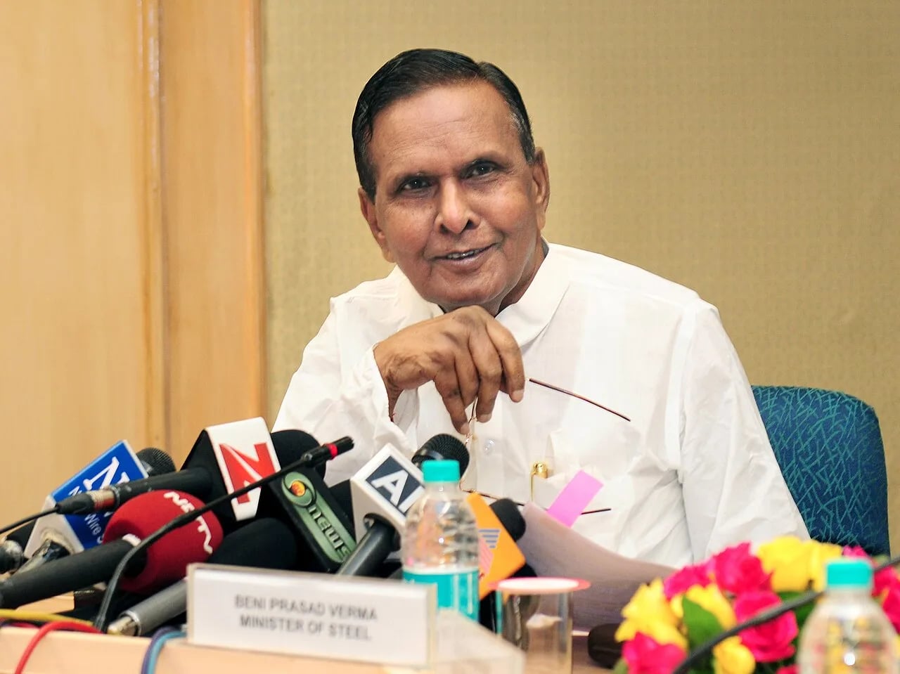 Portrait of Beni Prasad Verma (1941–2020) – memorial page