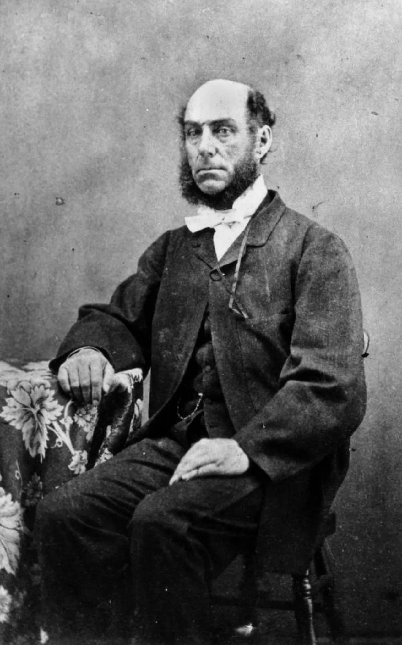 Porträt von Benjamin Cribb (1807–1874) – Gedenkseite