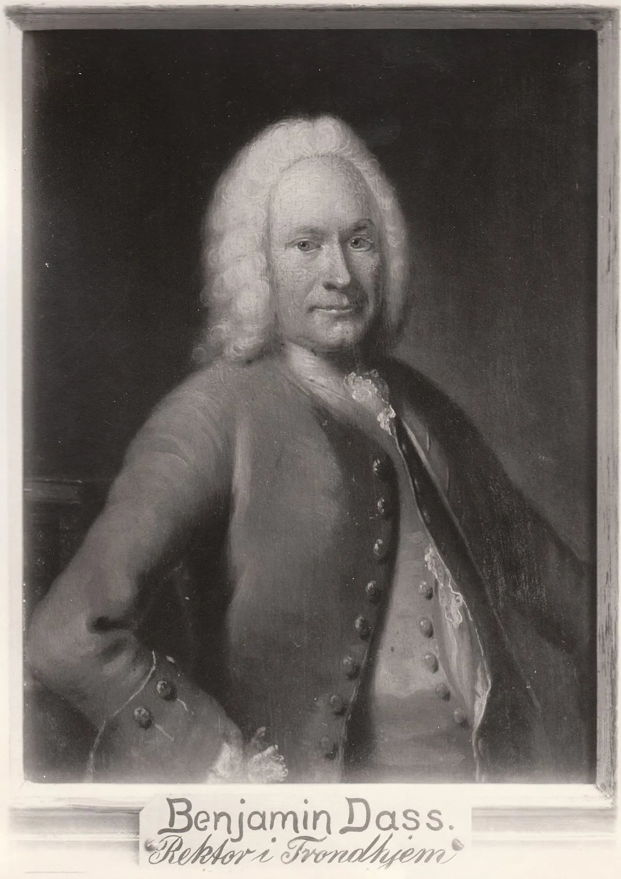Porträt von Benjamin Dass (1706–1775) – Gedenkseite