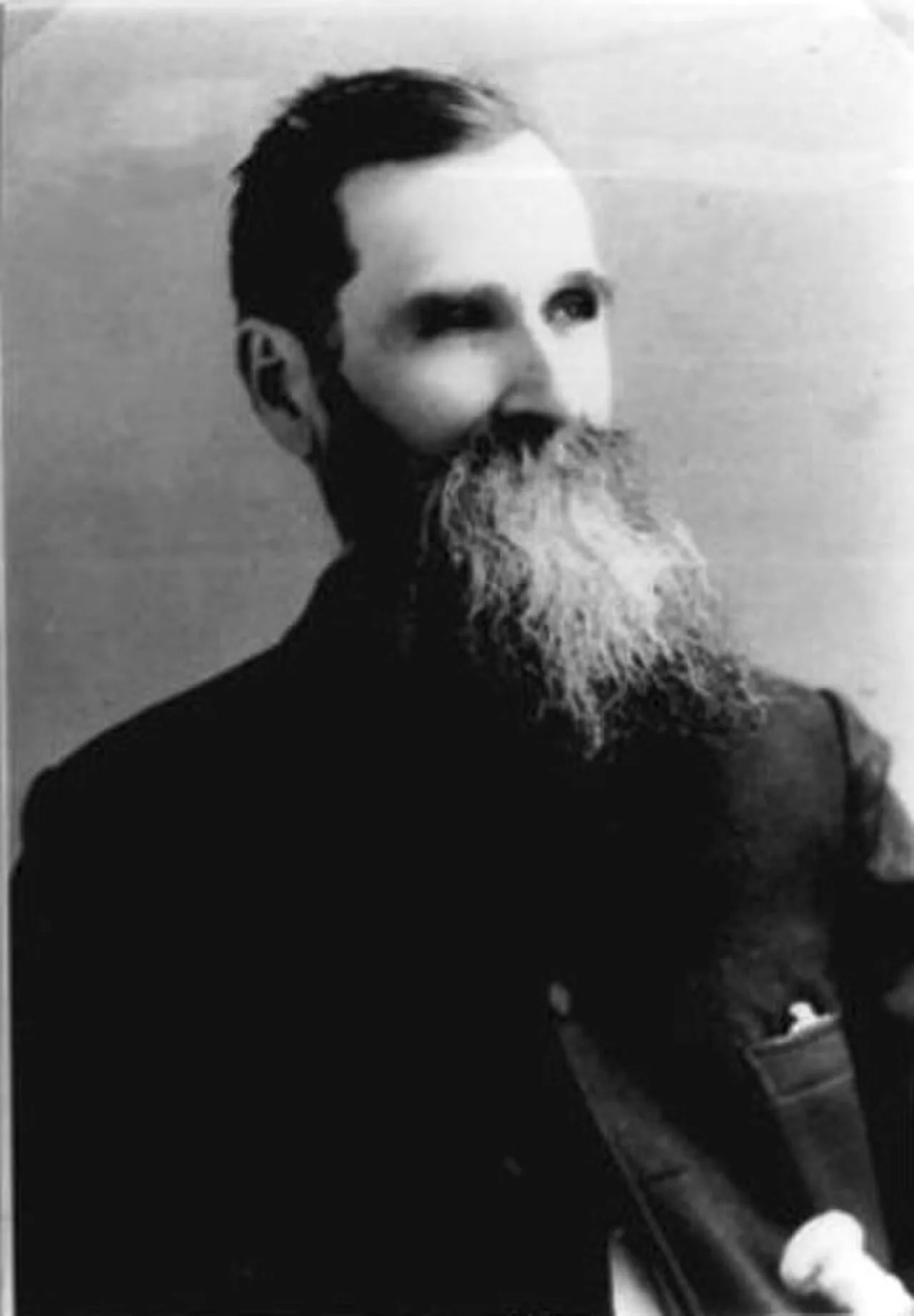 Portrait of Benjamin F. Johnson (1818–1905) – memorial page