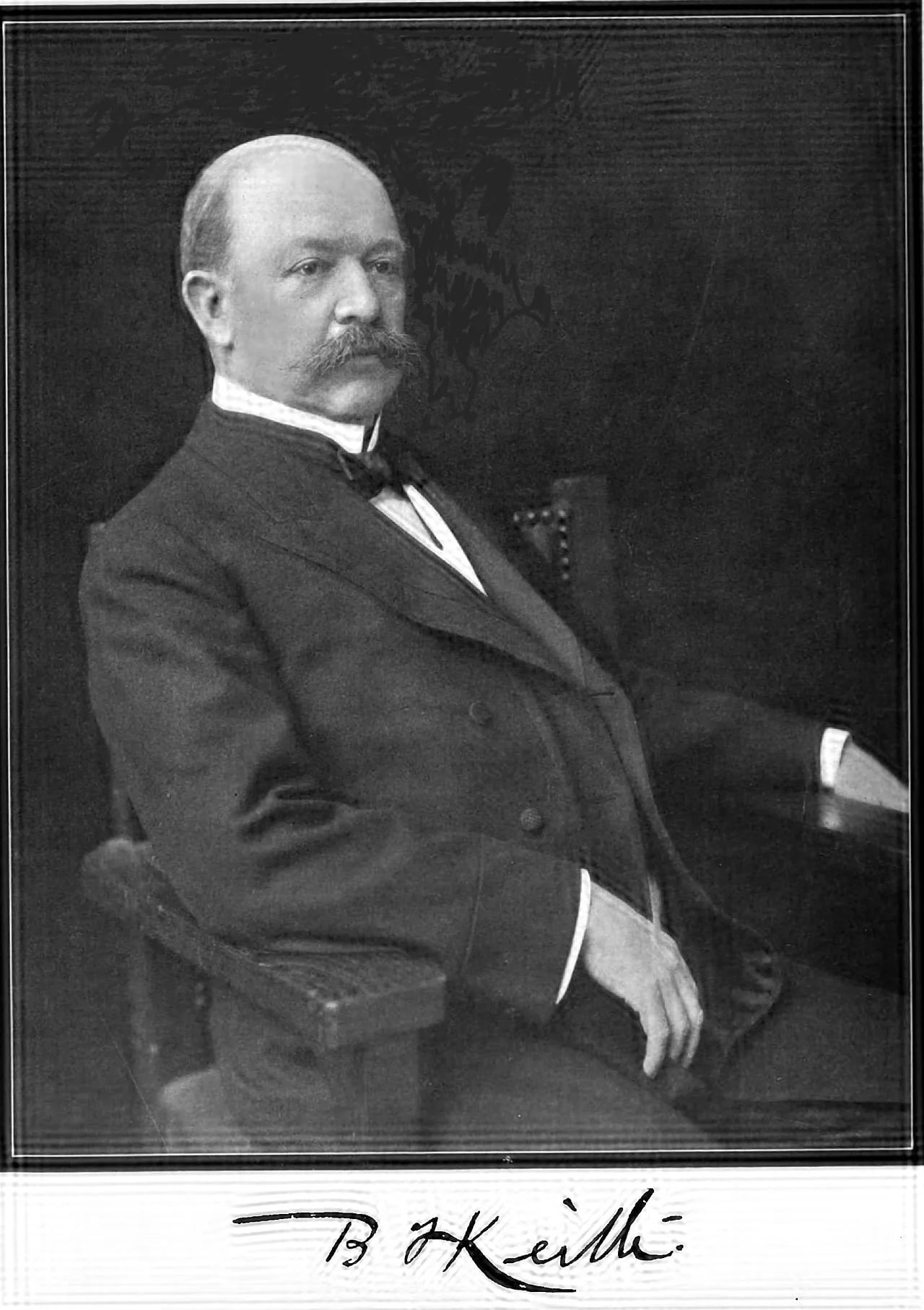 Porträt von Benjamin Franklin Keith (1846–1914) – Gedenkseite