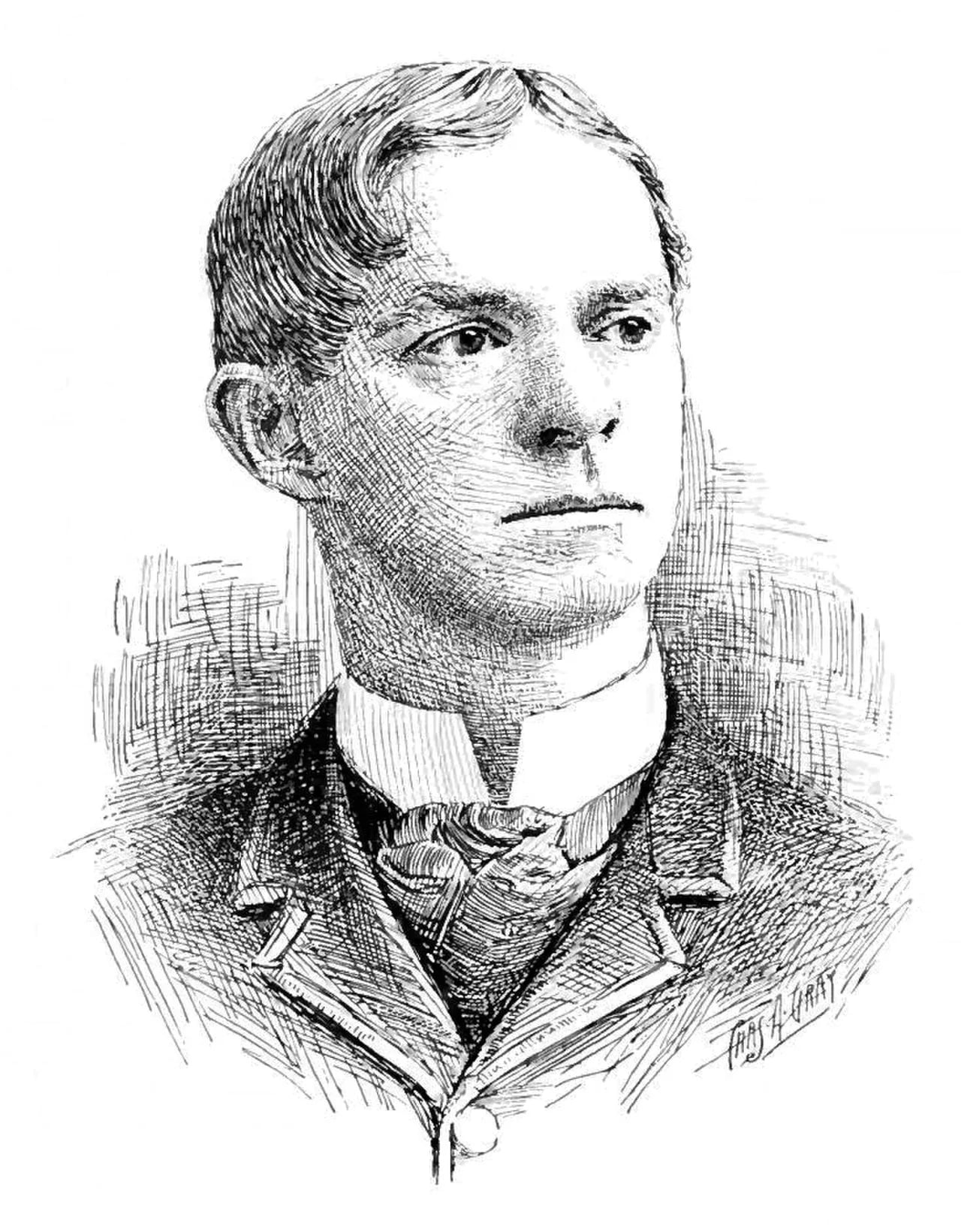 Portrait of Benjamin Franklin King (1857–1894) – memorial page