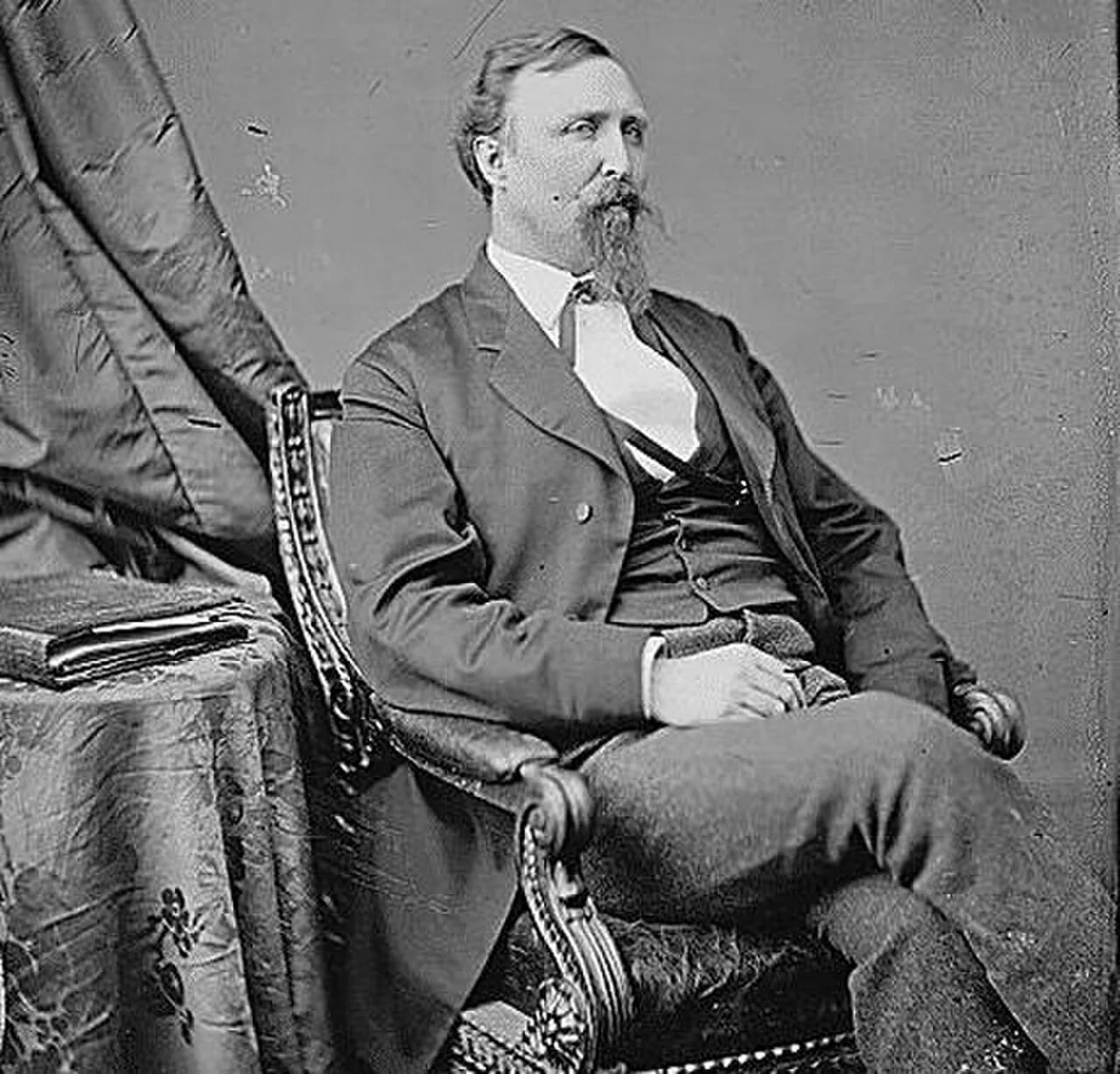 Porträt von Benjamin Franklin Meyers (1833–1918) – Gedenkseite