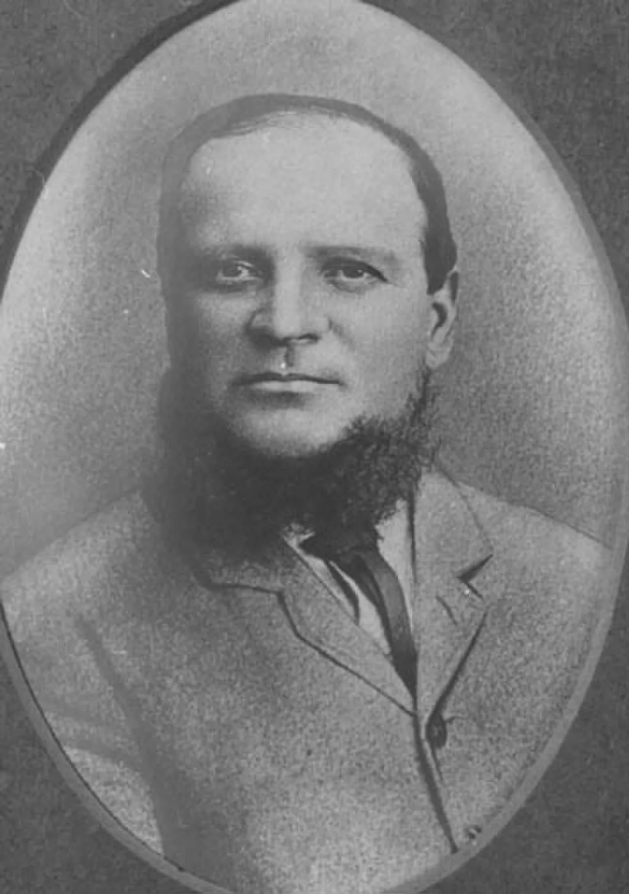 Porträt von Benjamin Harris Babbidge (1836–1905) – Gedenkseite