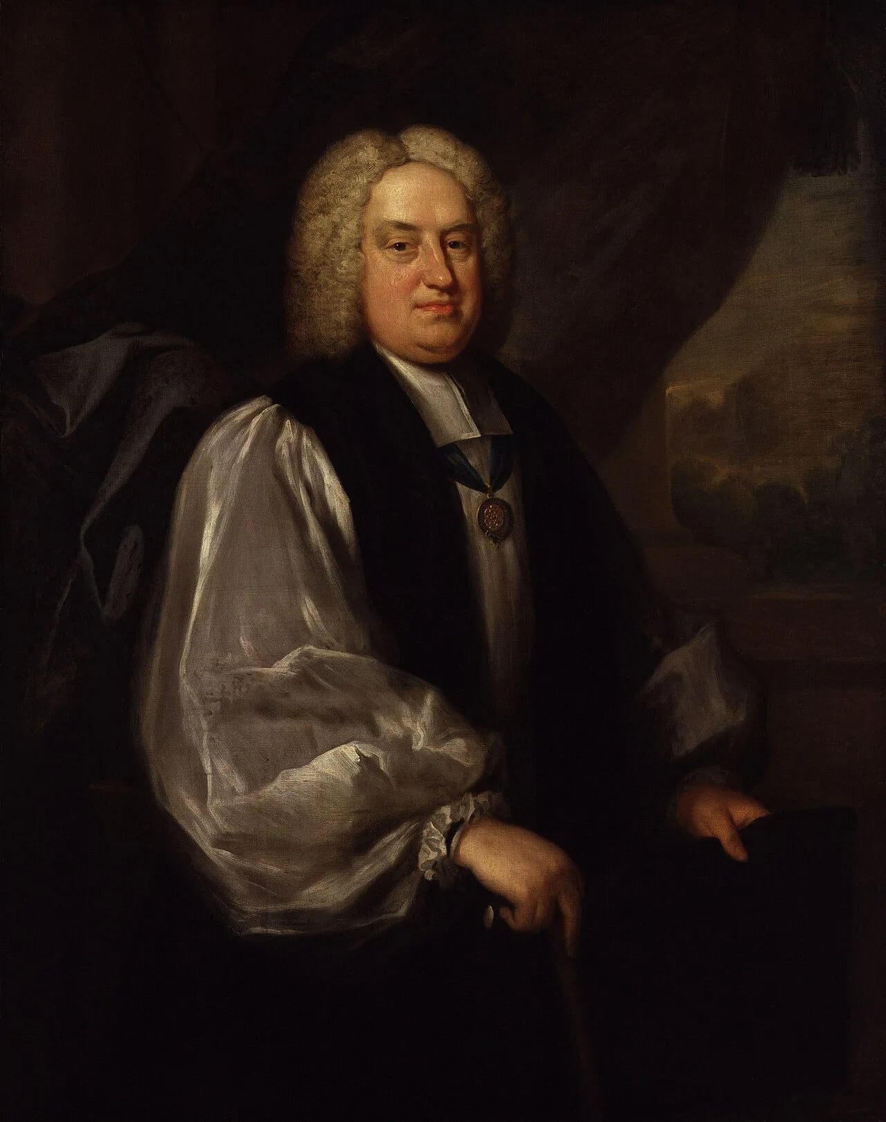 Porträt von Benjamin Hoadly (1676–1761) – Gedenkseite