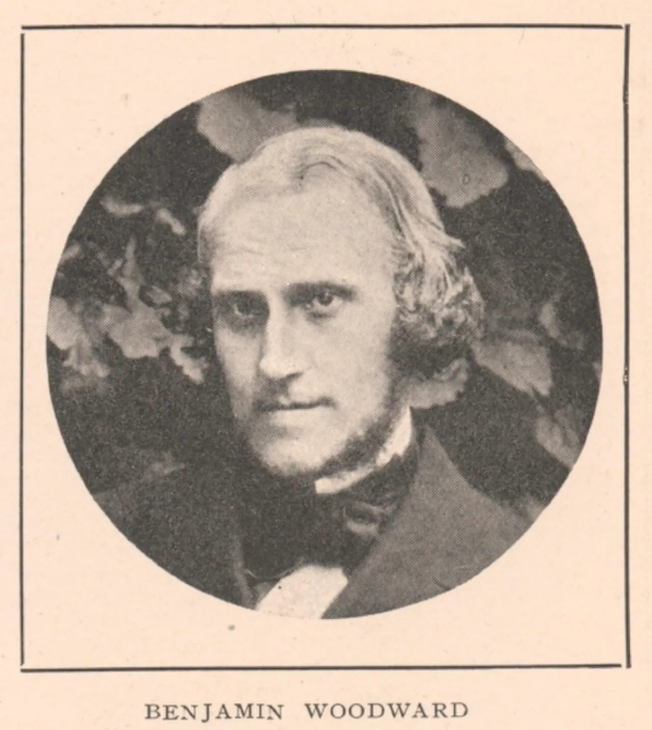 Portrait of Benjamin Woodward (1816–1861) – memorial page
