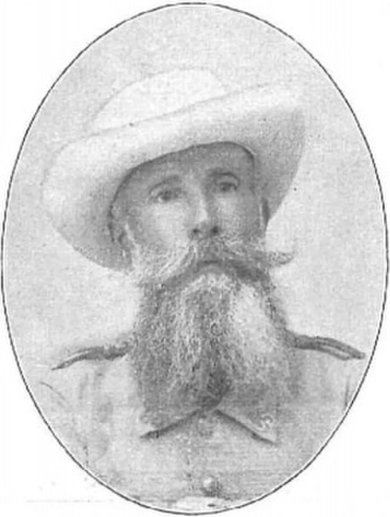 Porträt von Joaquín Vara de Rey y Rubio (1841–1898) – Gedenkseite