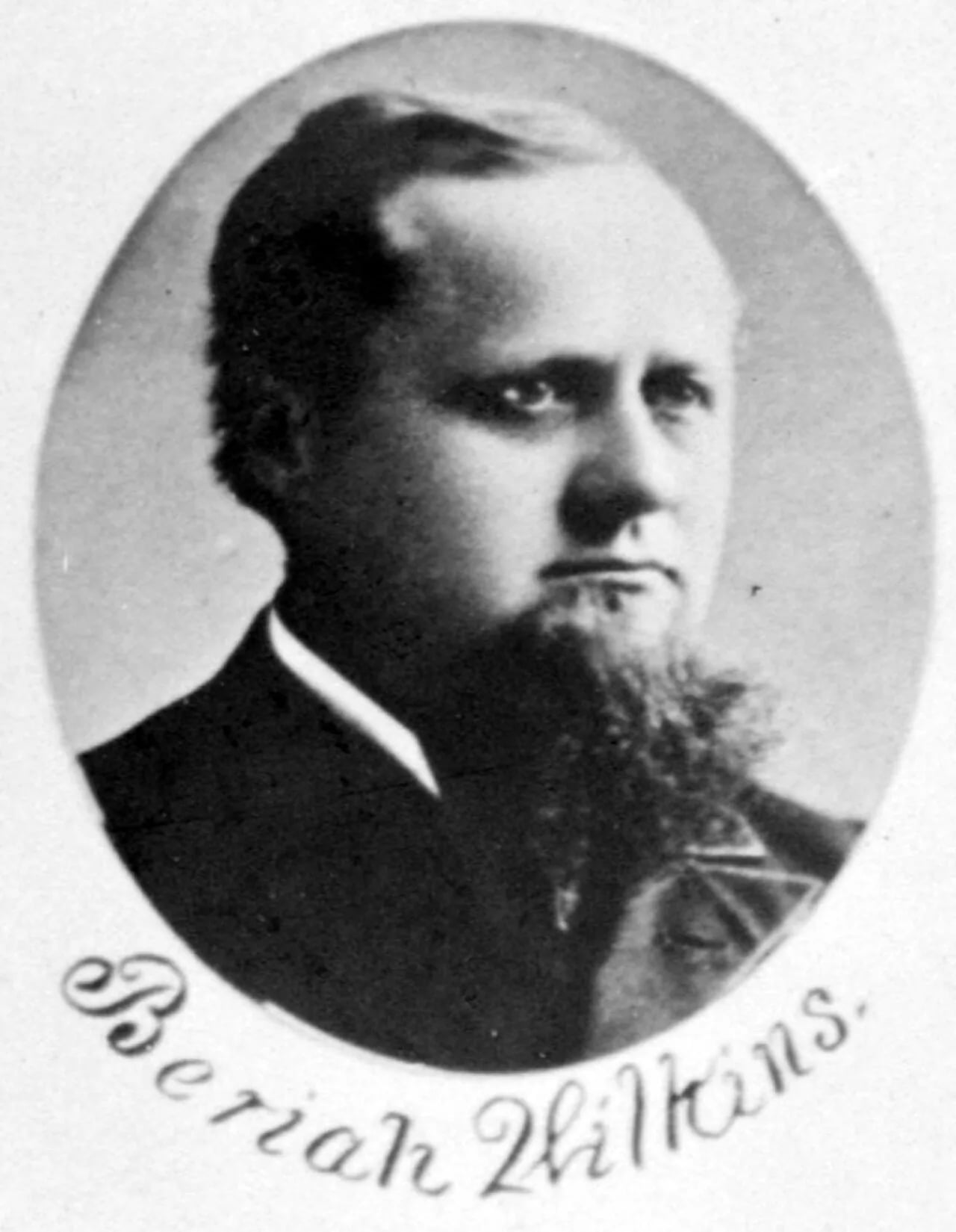 Porträt von Beriah Wilkins (1846–1905) – Gedenkseite
