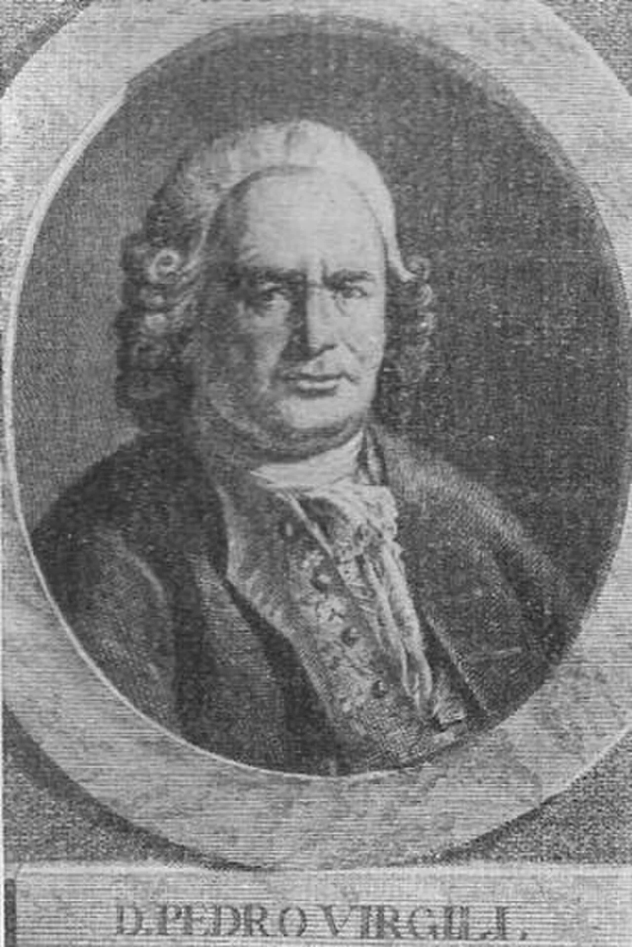 Porträt von Pedro Virgili (1699–1776) – Gedenkseite