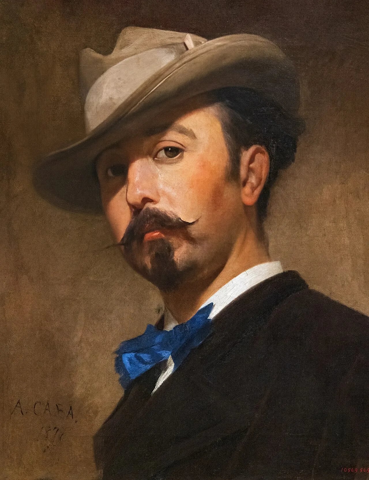 Porträt von Joaquim Vayreda i Vila (1843–1894) – Gedenkseite