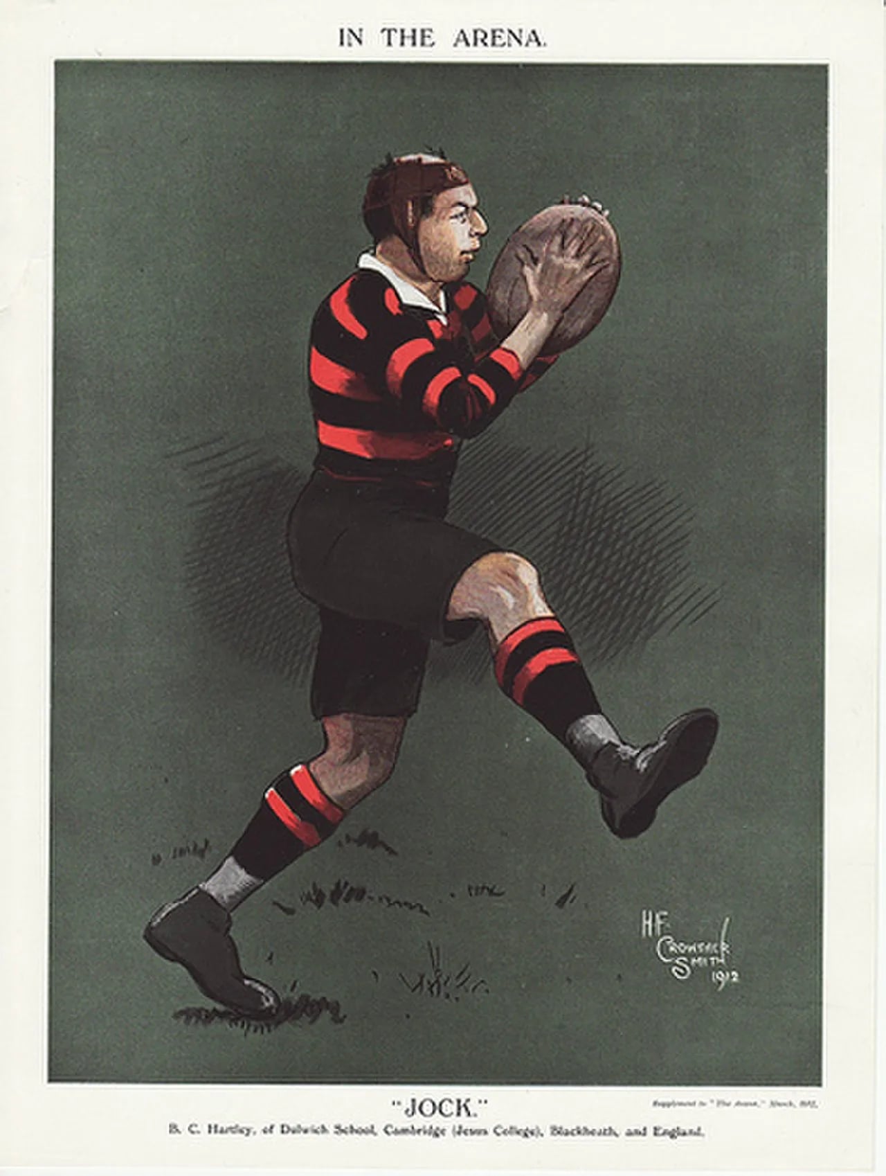 Portrait of Bernard Charles Hartley (1879–1960) – memorial page