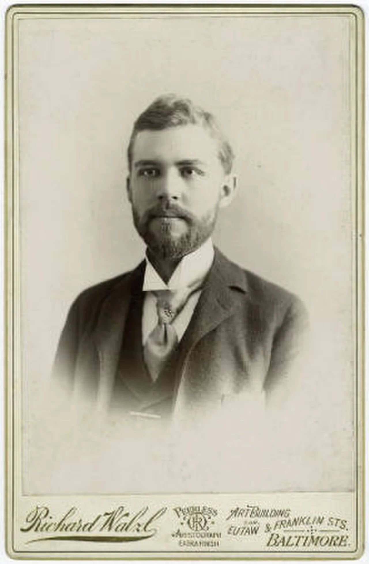 Portrait of Bernard Christian Steiner (1867–1926) – memorial page