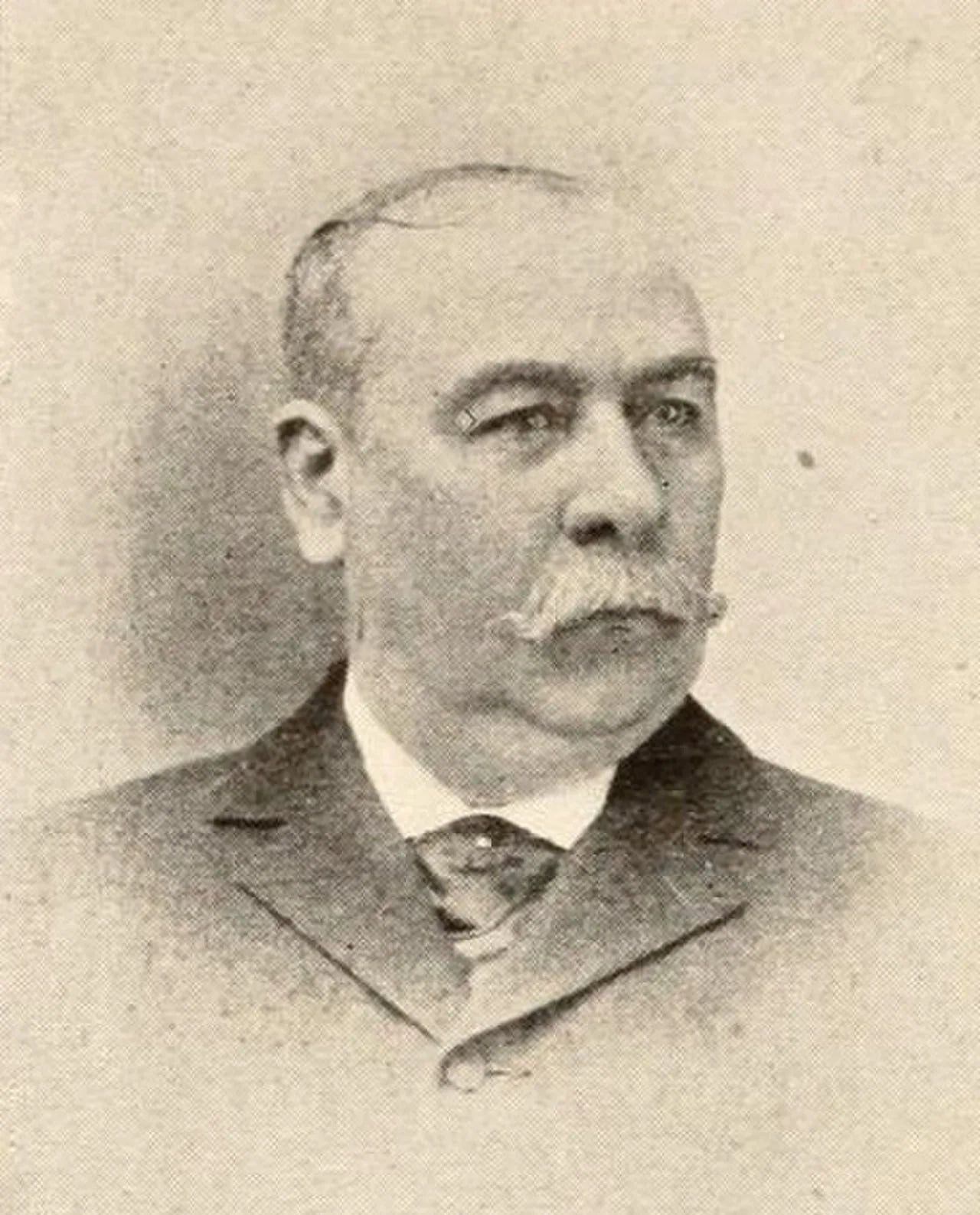 Porträt von Bernard F. Martin (1845–1914) – Gedenkseite