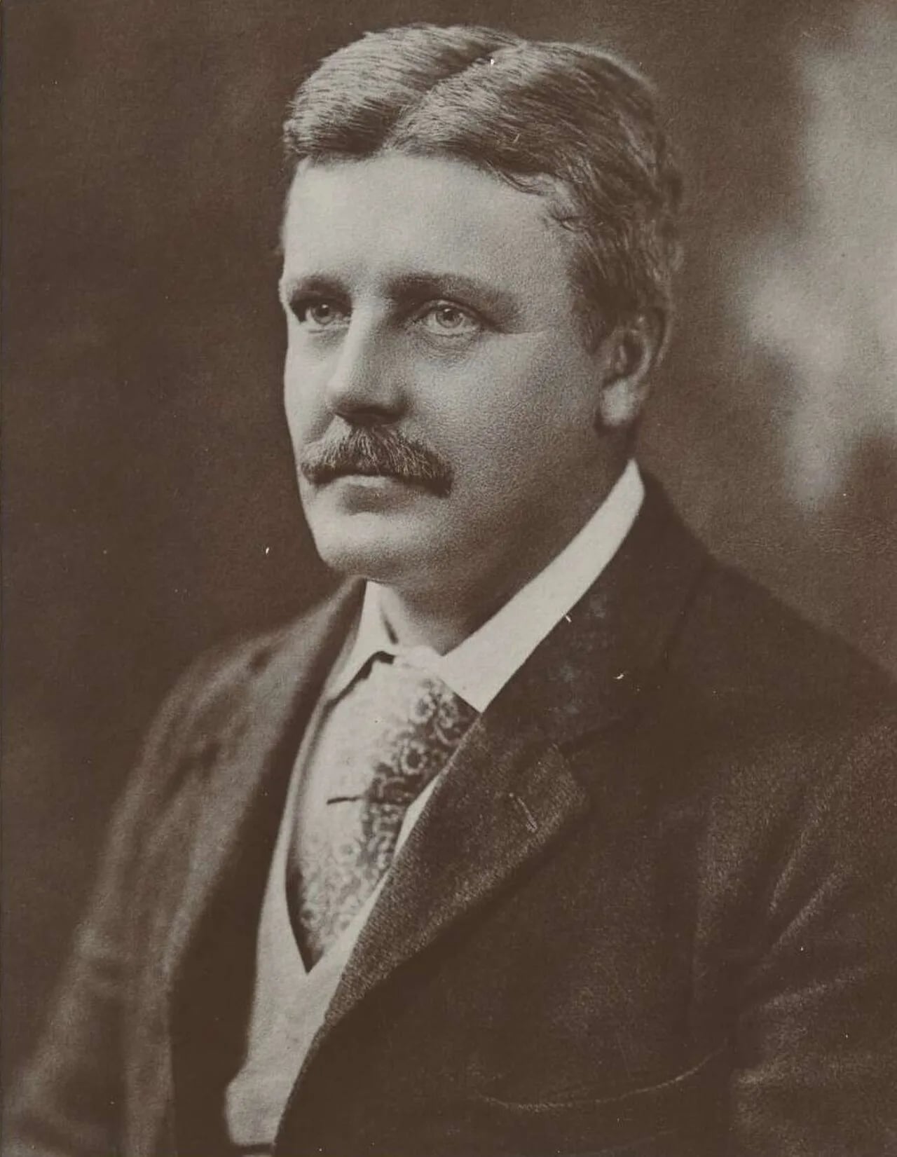 Porträt von Bernhard Wise (1858–1916) – Gedenkseite