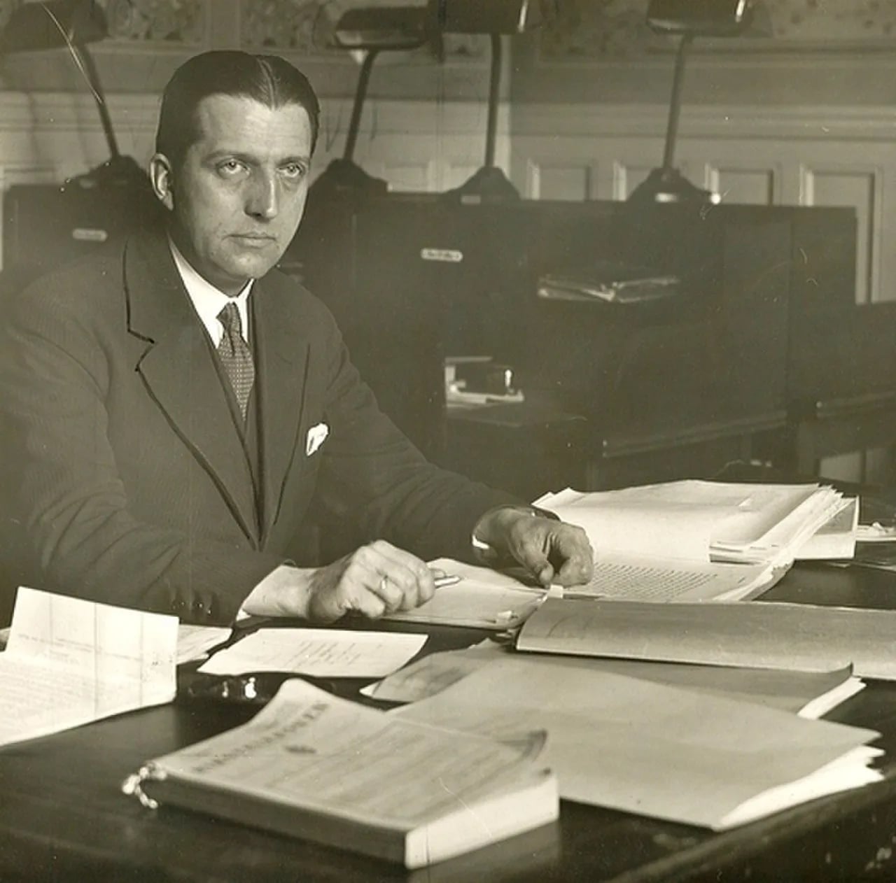 Porträt von Bernt A. Nissen (1892–1970) – Gedenkseite