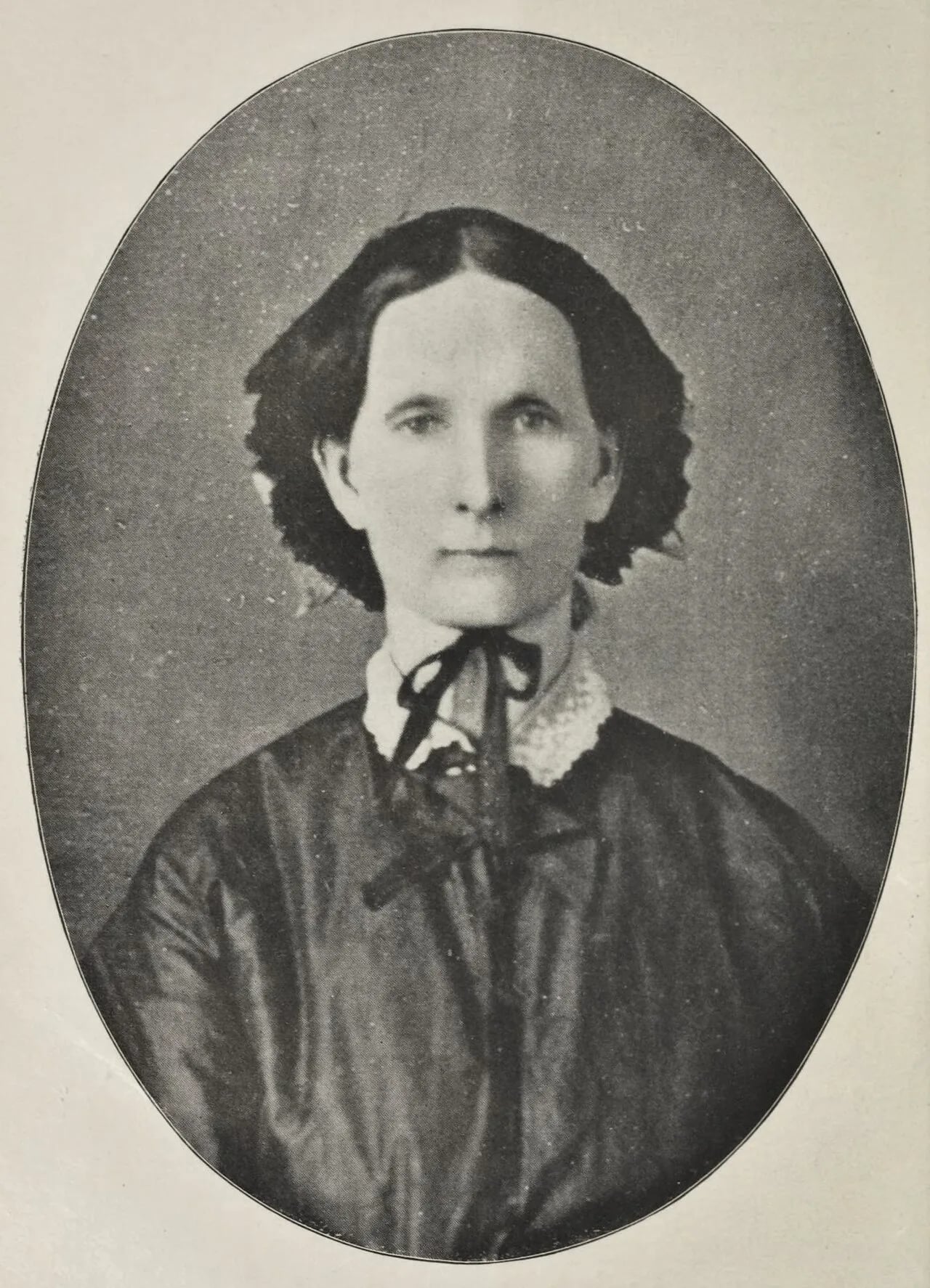 Portrait of Bersheba Leighton Fristoe (1816–1870) – memorial page
