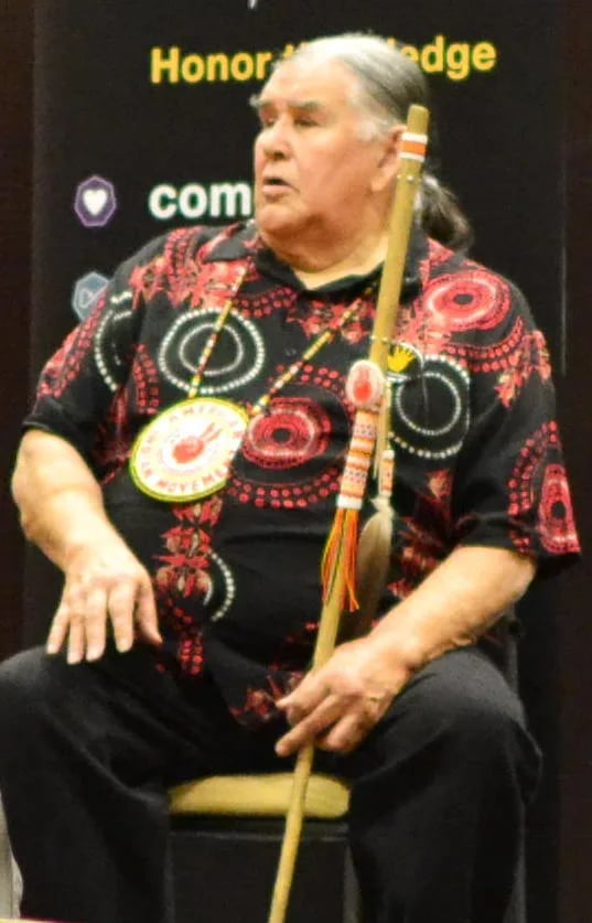 Portrait of Clyde Bellecourt (1936–2022) – memorial page
