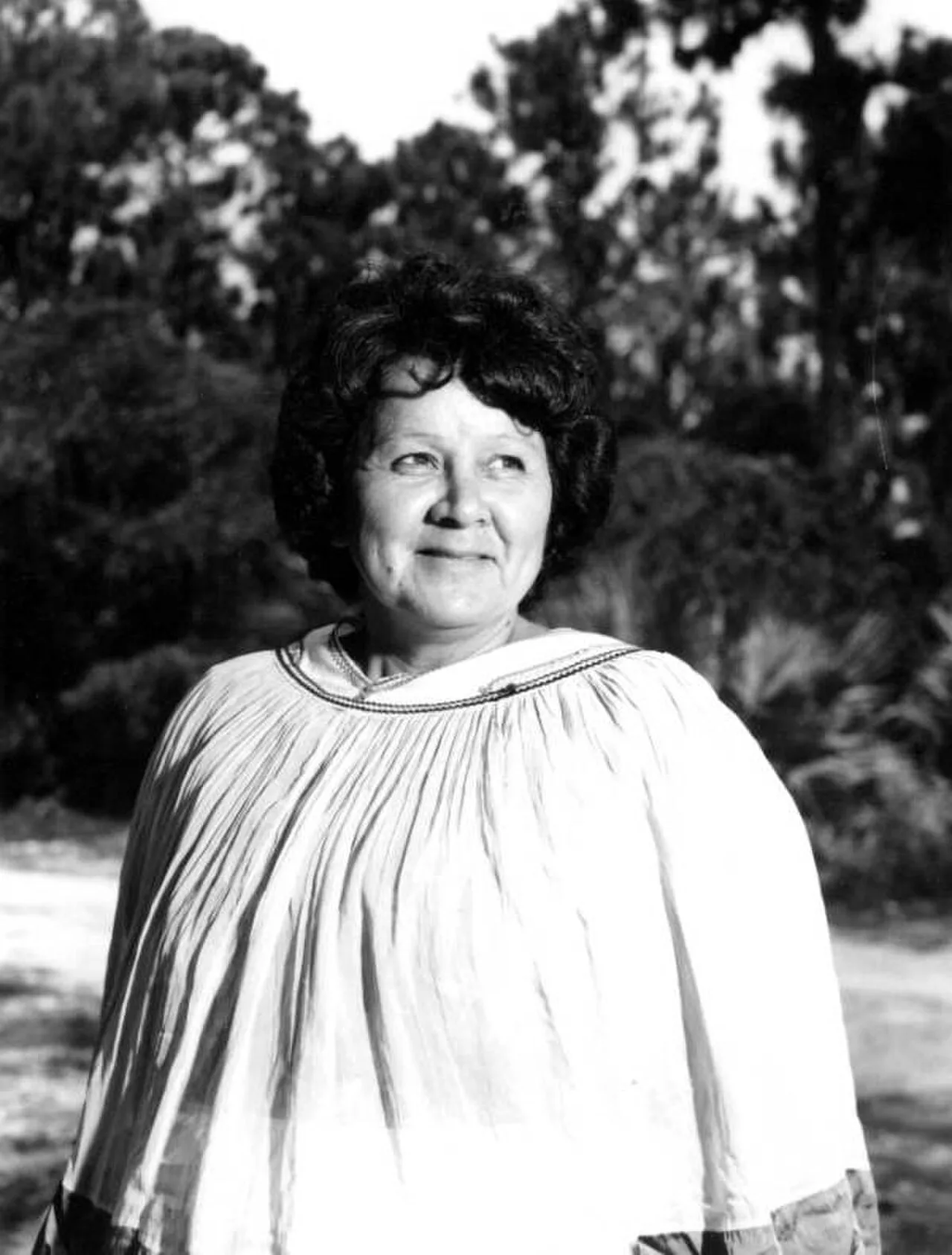 Porträt von Betty Mae Tiger Jumper (1923–2011) – Gedenkseite