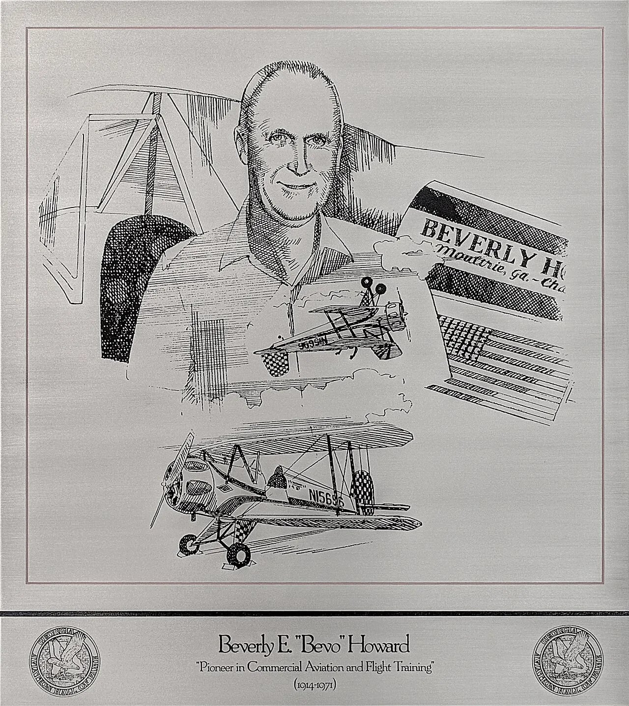 Porträt von Bevo Howard (1914–1971) – Gedenkseite
