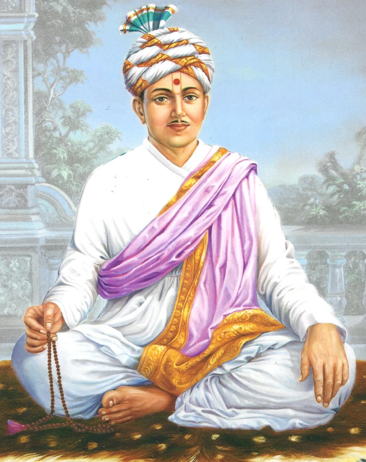 Porträt von Bhagatji Maharaj (1829–1897) – Gedenkseite