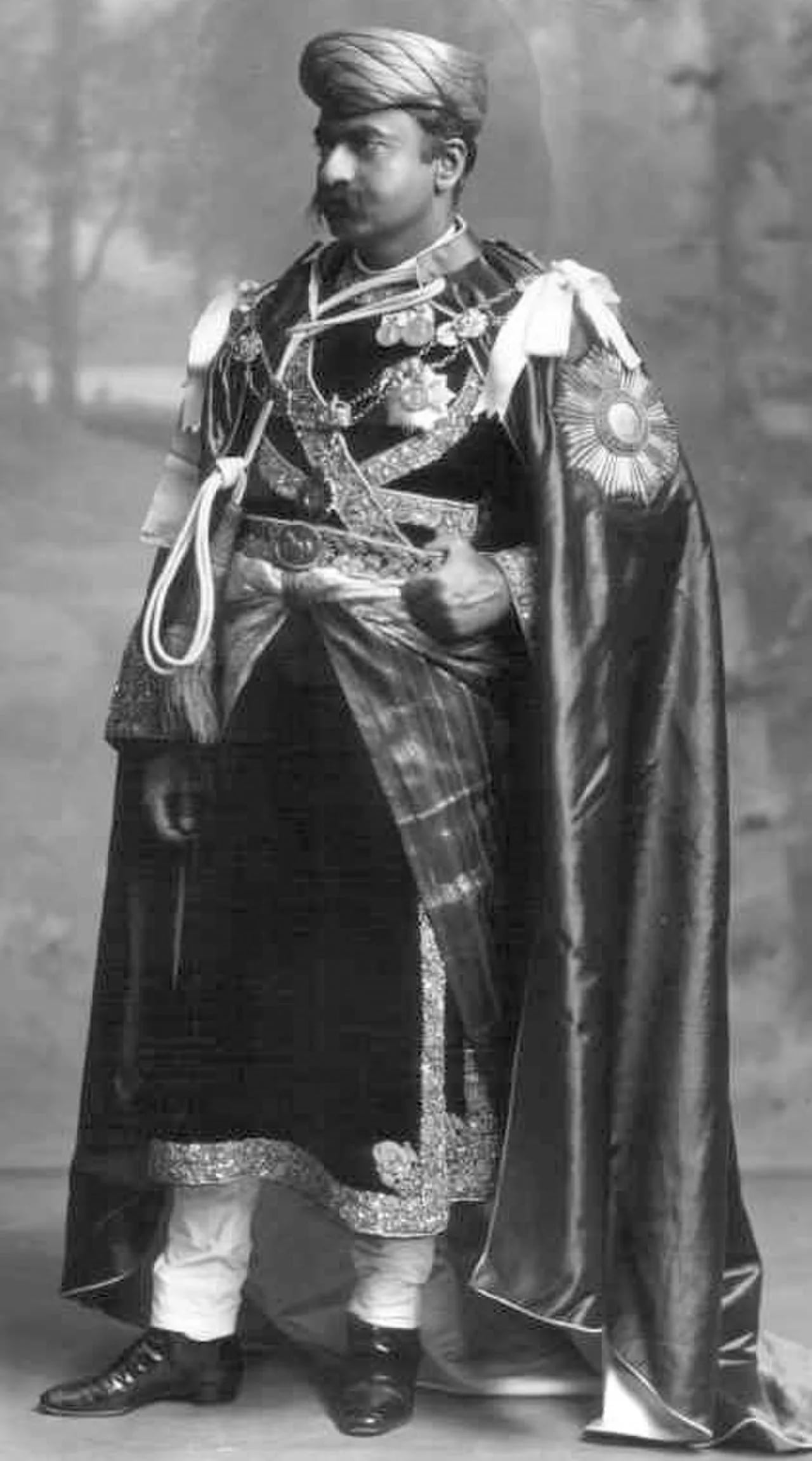 Porträt von Bhagvat Singh (1865–1944) – Gedenkseite