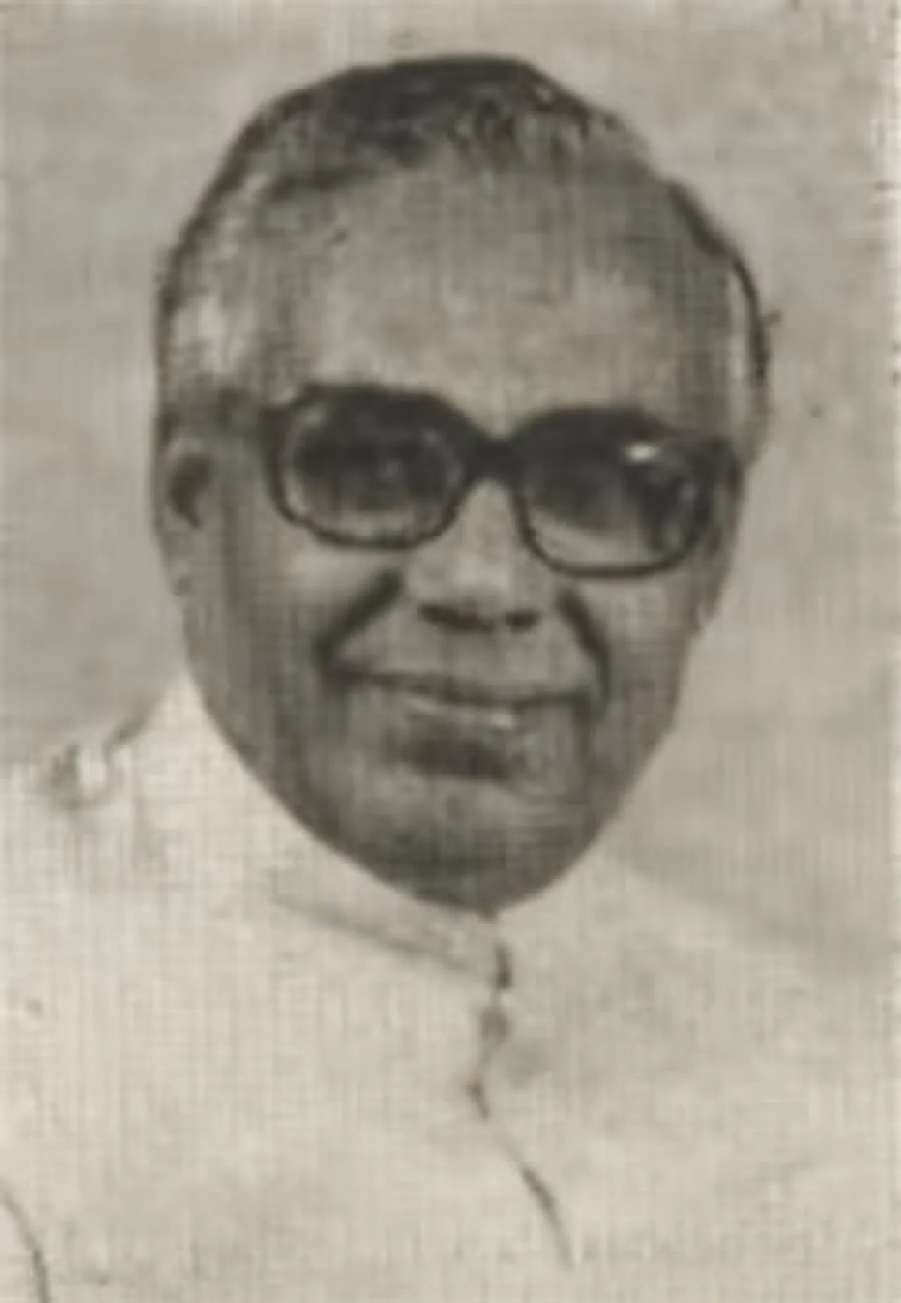Portrait of Bhagwat Jha Azad (1922–2011) – memorial page
