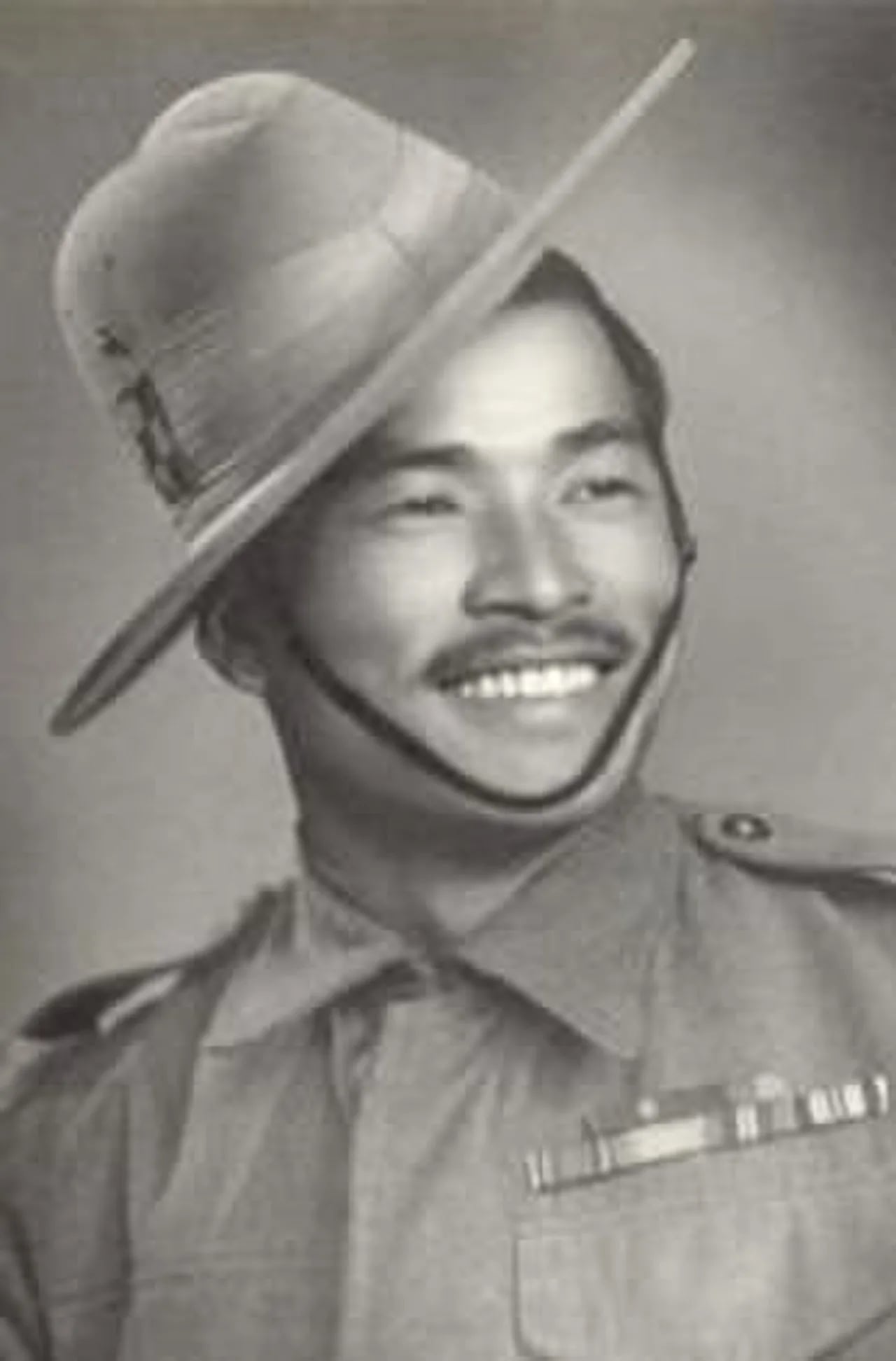Portrait of Bhanbhagta Gurung (1921–2008) – memorial page