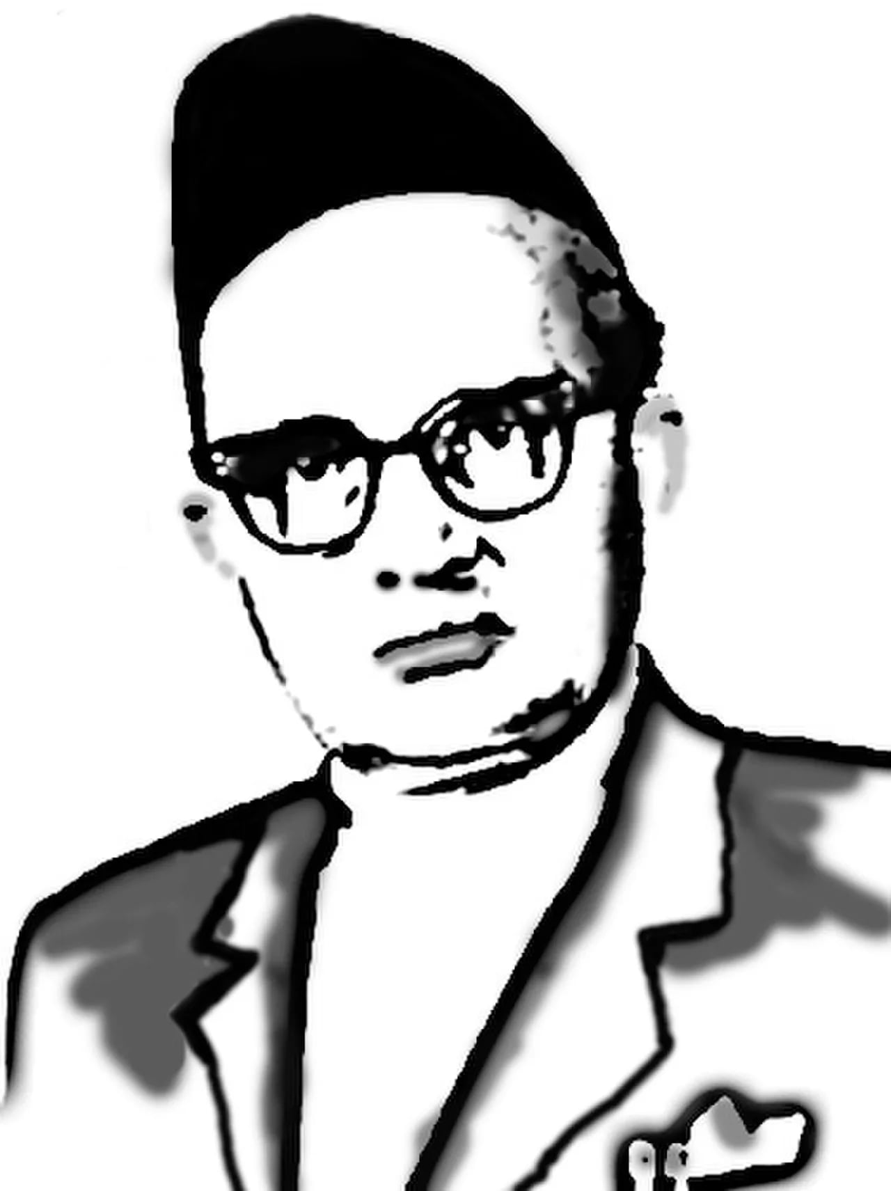 Portrait of Bhim Nidhi Tiwari (1911–1973) – memorial page