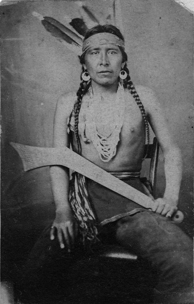 Porträt von Big Eagle (1827–1906) – Gedenkseite