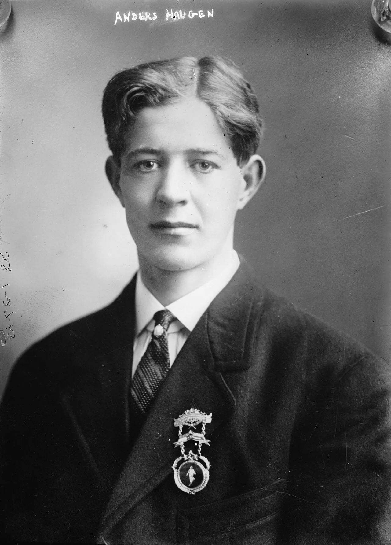 Portrait of Anders Haugen (1888–1984) – memorial page