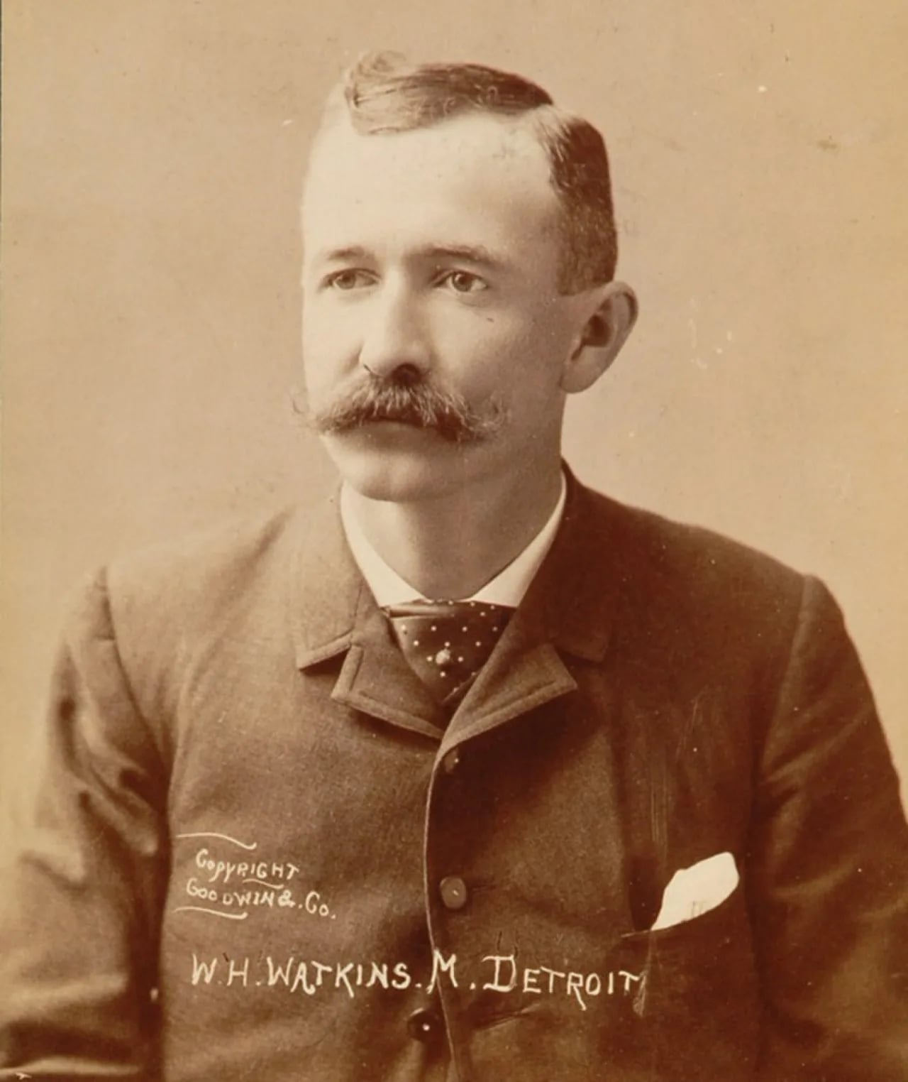 Portrait of Bill Watkins (1858–1937) – memorial page