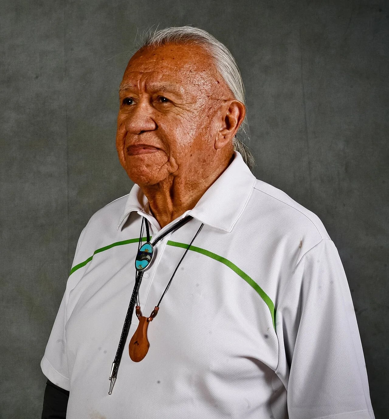 Portrait of Billy Frank junior (1931–2014) – memorial page