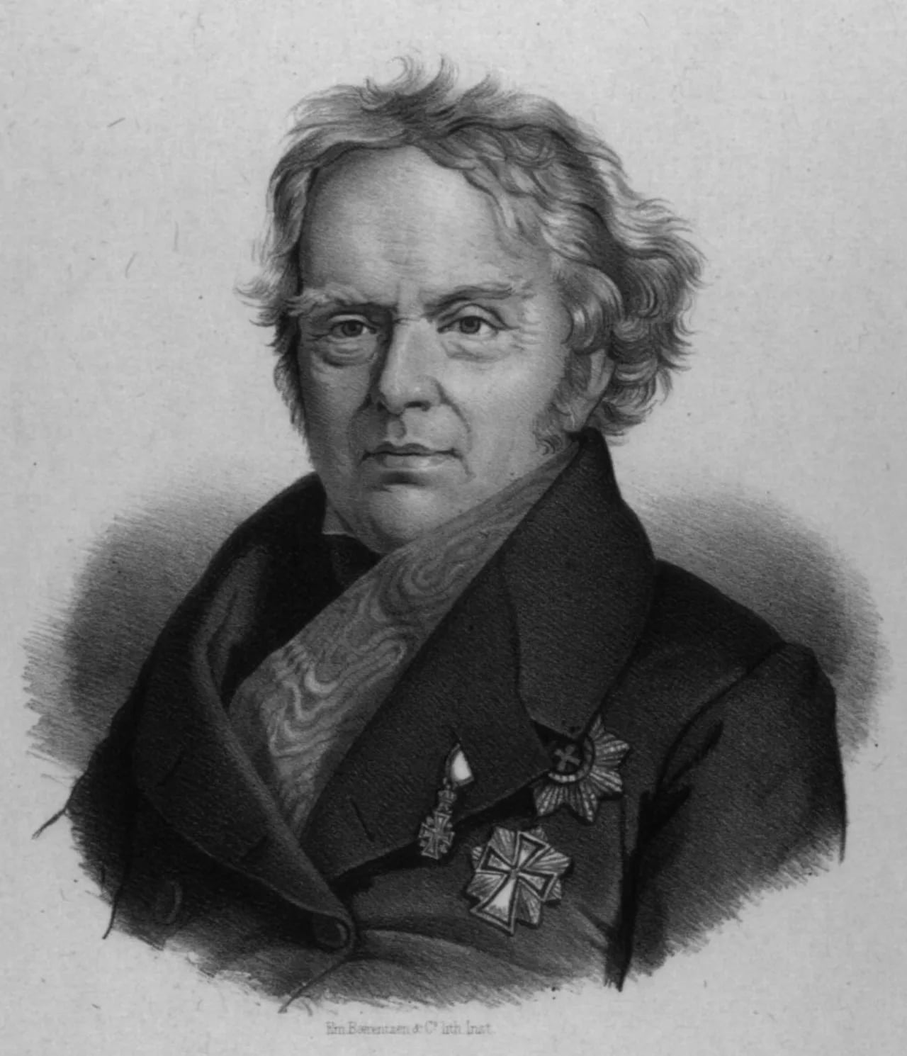 Porträt von Anders Sandøe Ørsted (1778–1860) – Gedenkseite