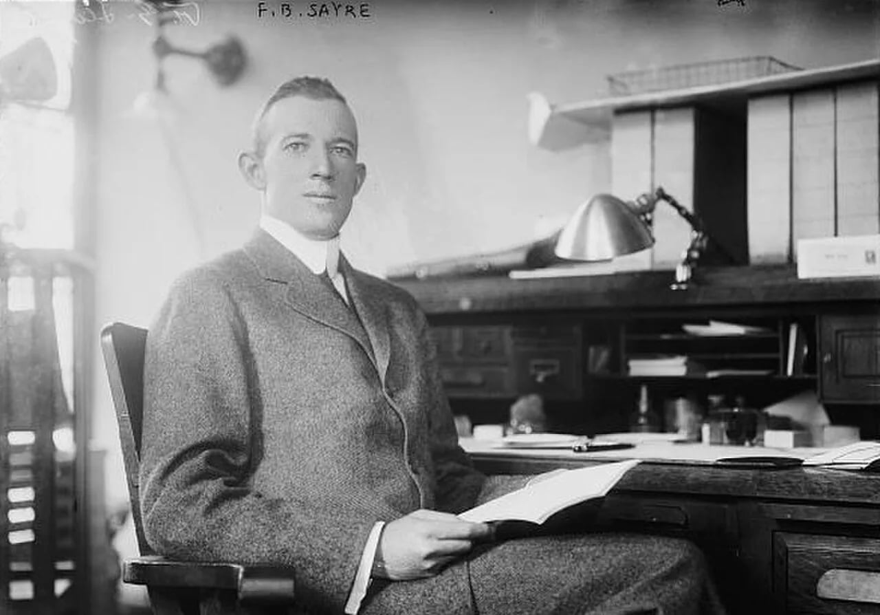 Porträt von Francis Bowes Sayre (1885–1972) – Gedenkseite