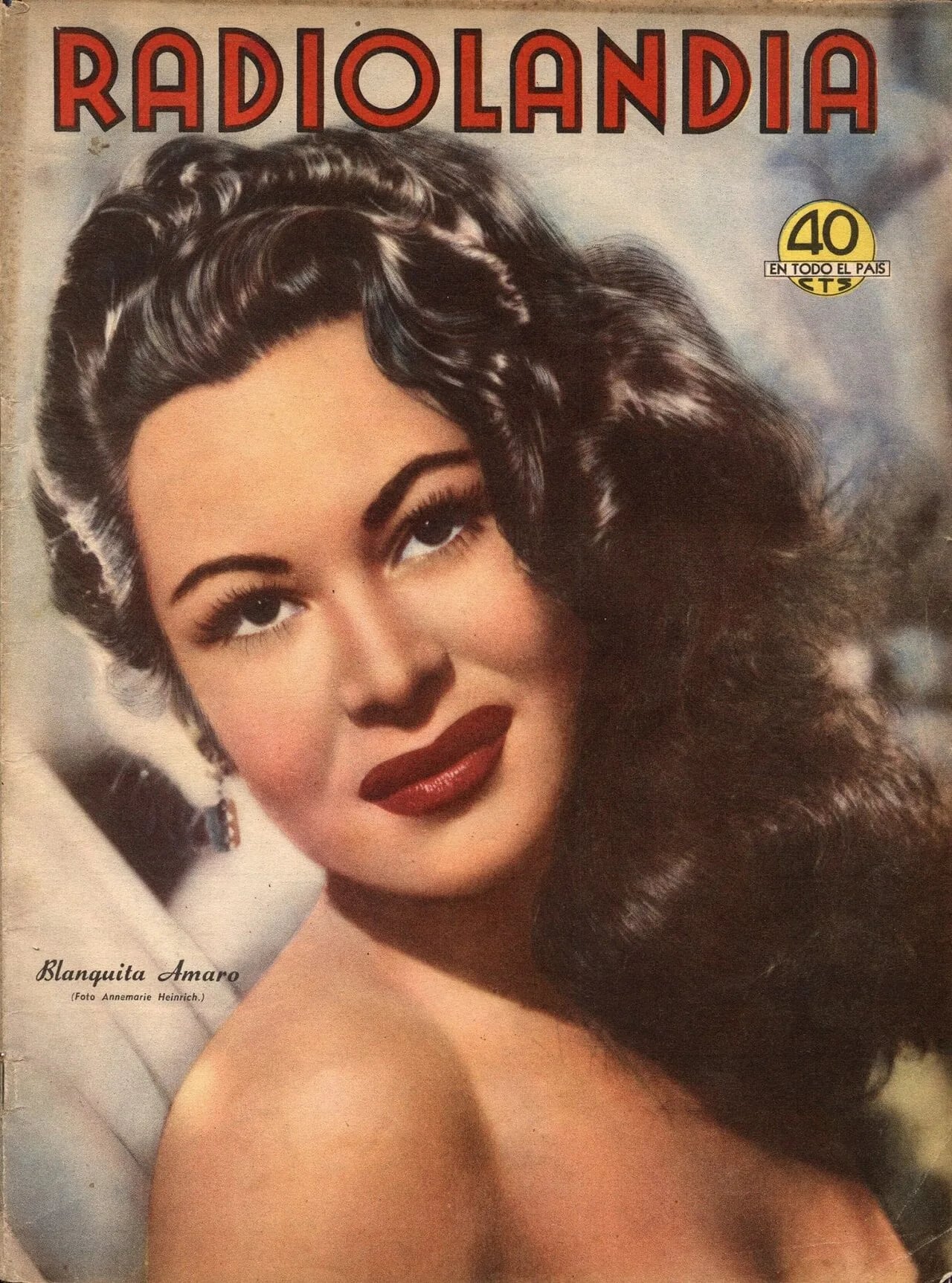 Portrait of Blanquita Amaro (1923–2007) – memorial page