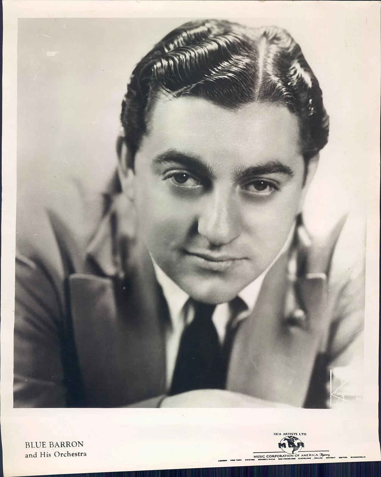 Portrait of Blue Barron (1913–2005) – memorial page