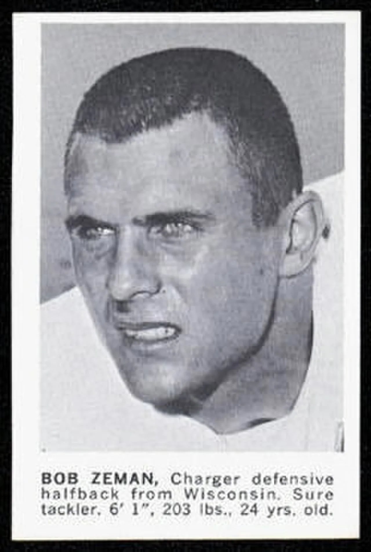 Portrait of Bob Zeman (1937–2019) – memorial page