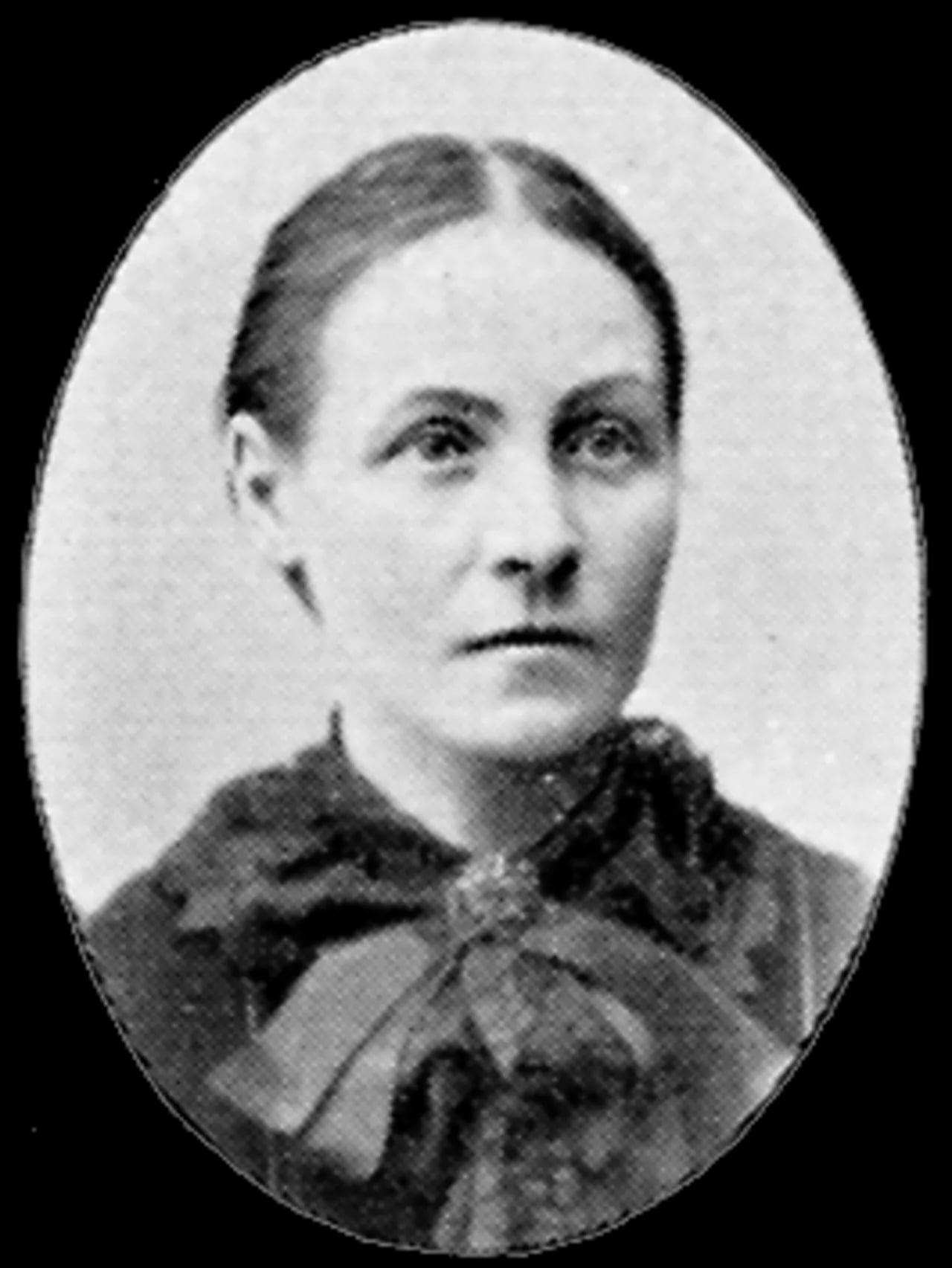 Porträt von Elise Bergman (1842–1924) – Gedenkseite