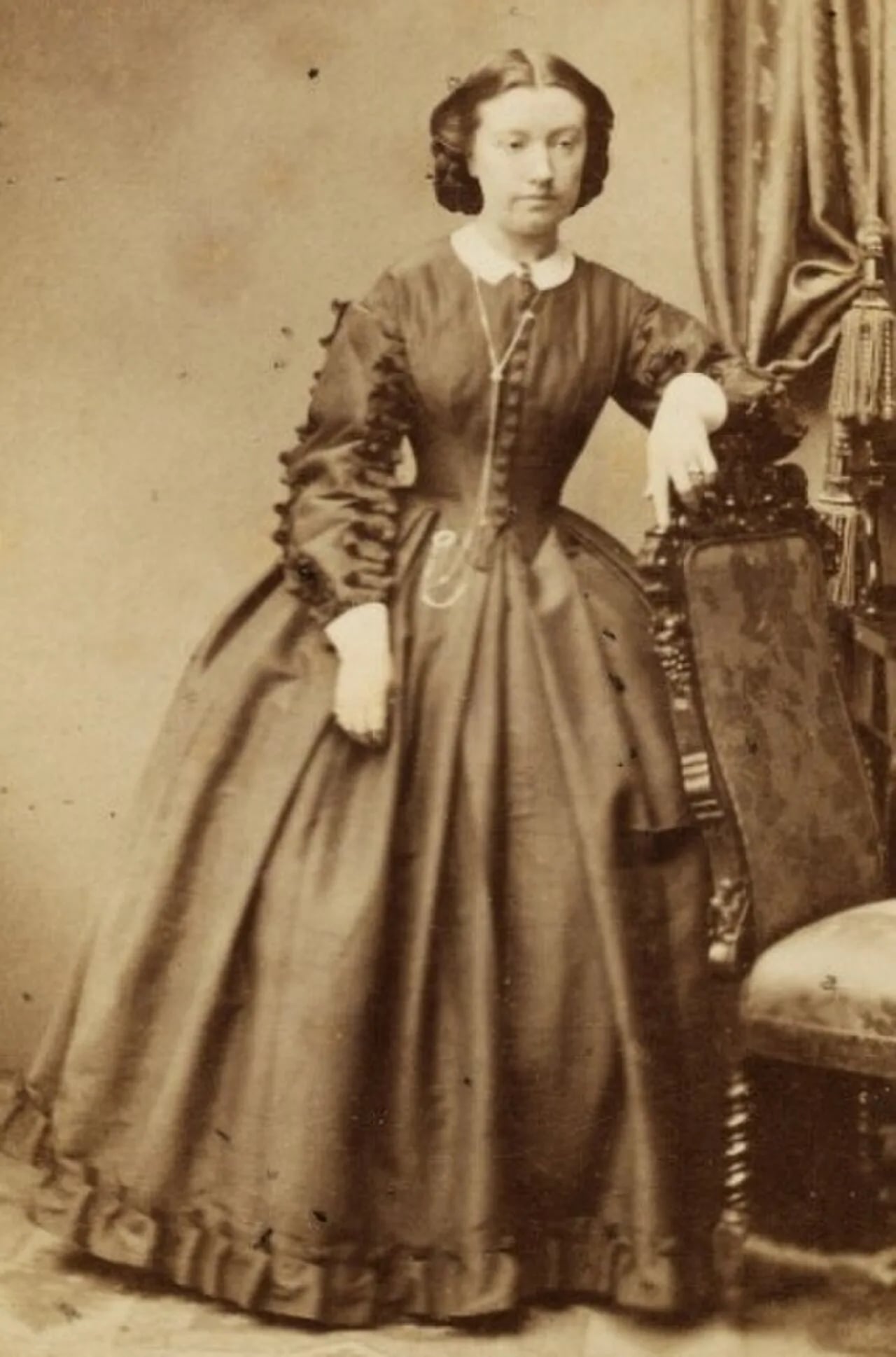 Porträt von Charlotte Bournonville (1832–1911) – Gedenkseite