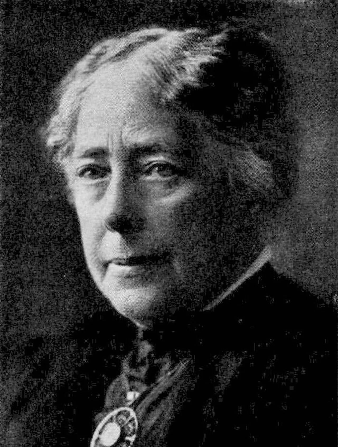 Porträt von Frigga Carlberg (1851–1925) – Gedenkseite