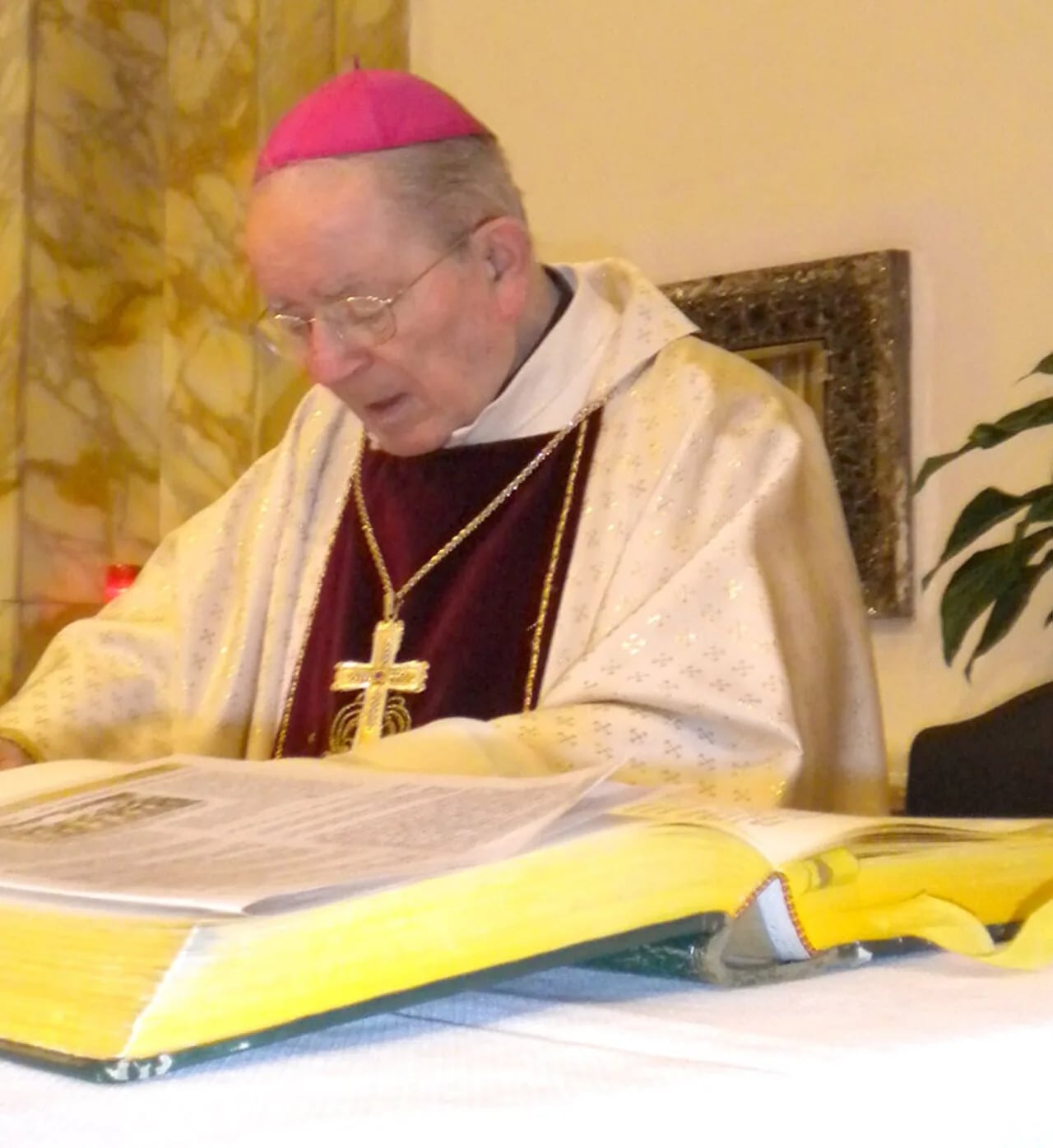Porträt von Andrea Maria Erba (1930–2016) – Gedenkseite