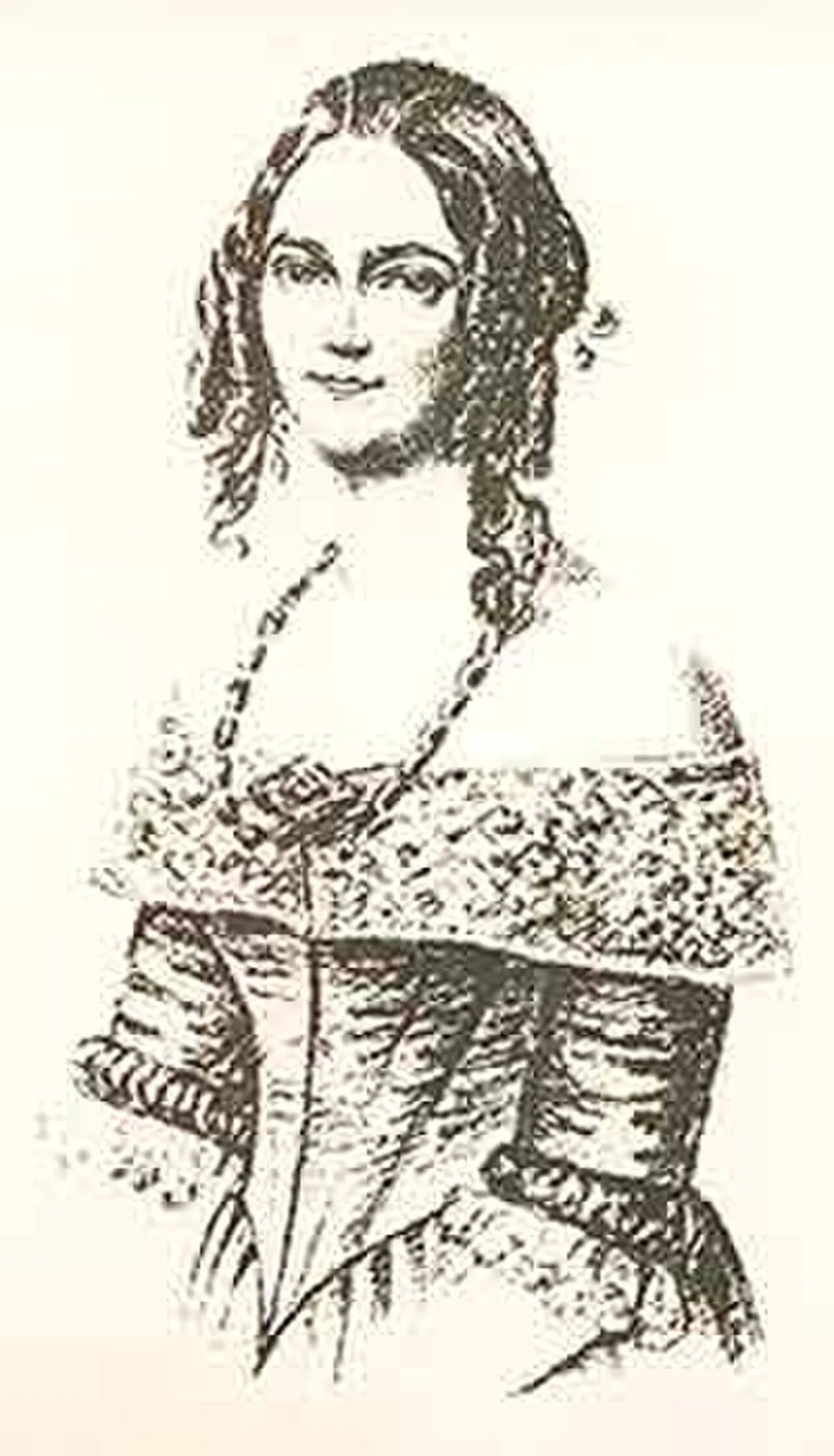 Porträt von Charlotta Djurström (1807–1877) – Gedenkseite